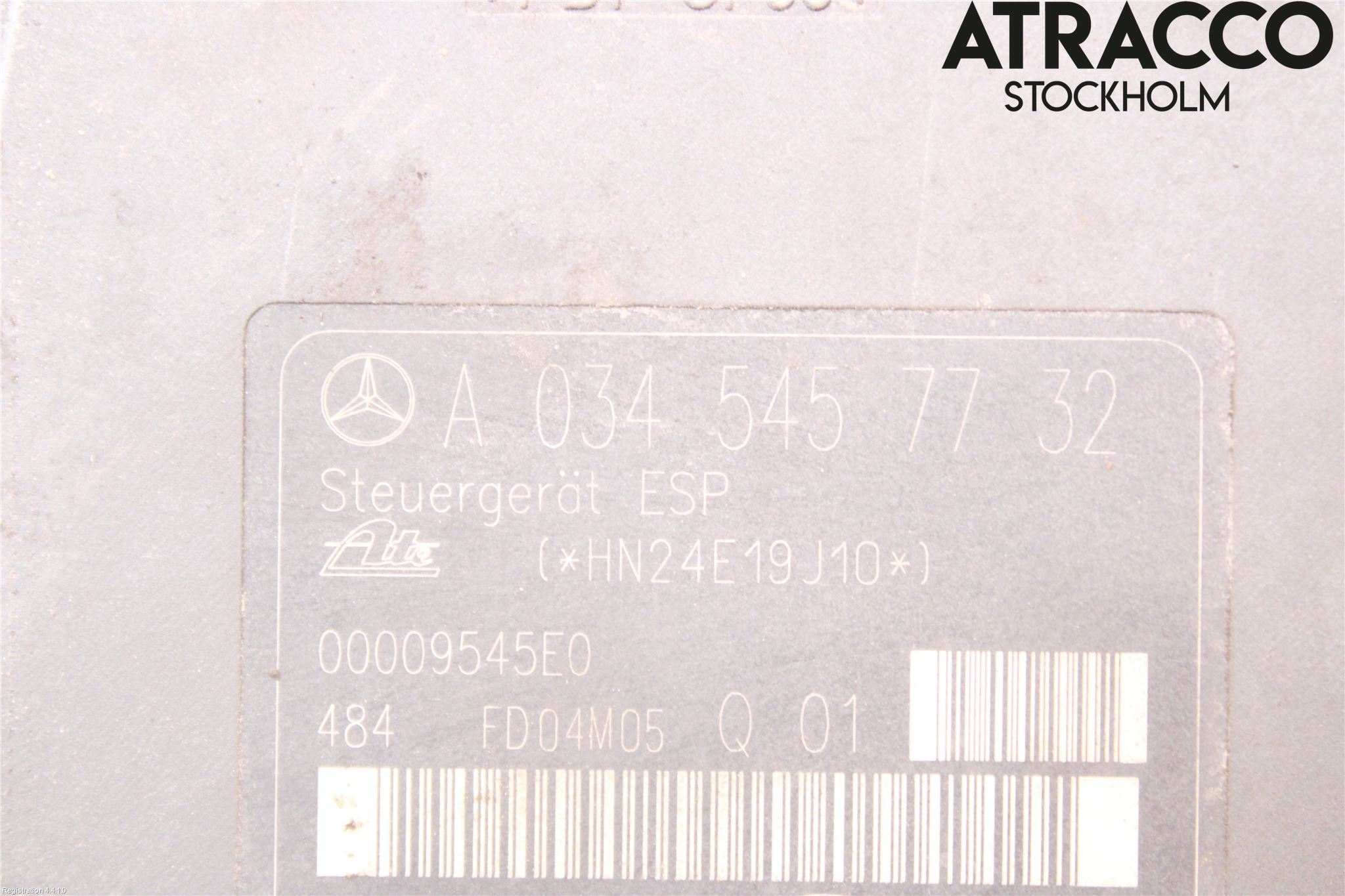 Mercedes-Benz MB C (203) 00-07 Abs Hydraulikkaggregat