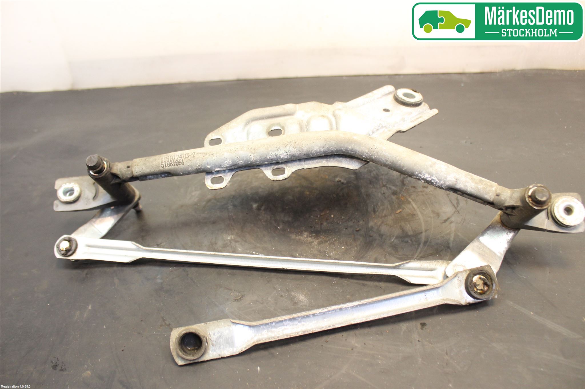 Fiat PUNTO EVO 10-12 Viskeroverføring Frontrute