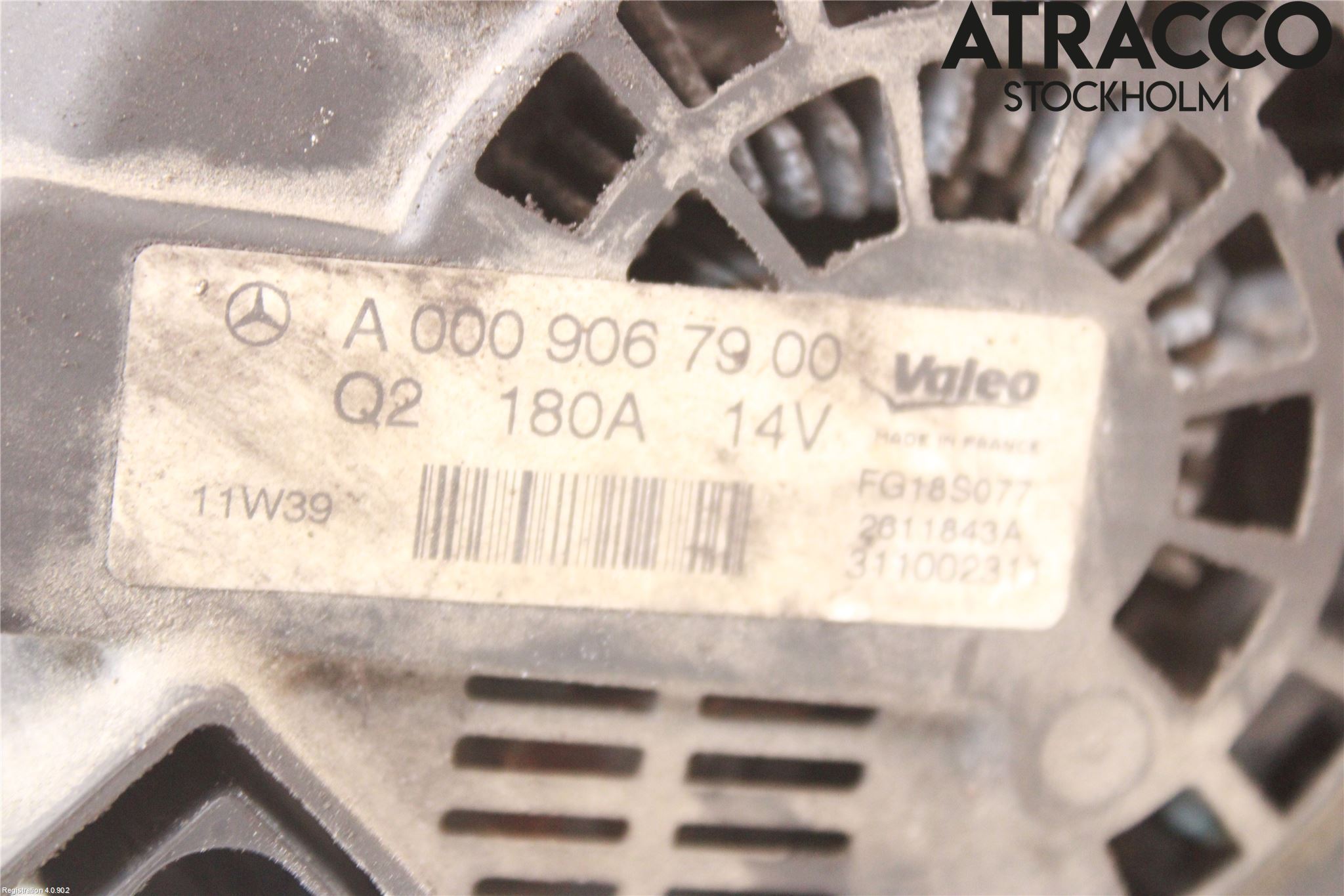 Mercedes-Benz MB C-KLASS (W204) 07-15 Dynamo