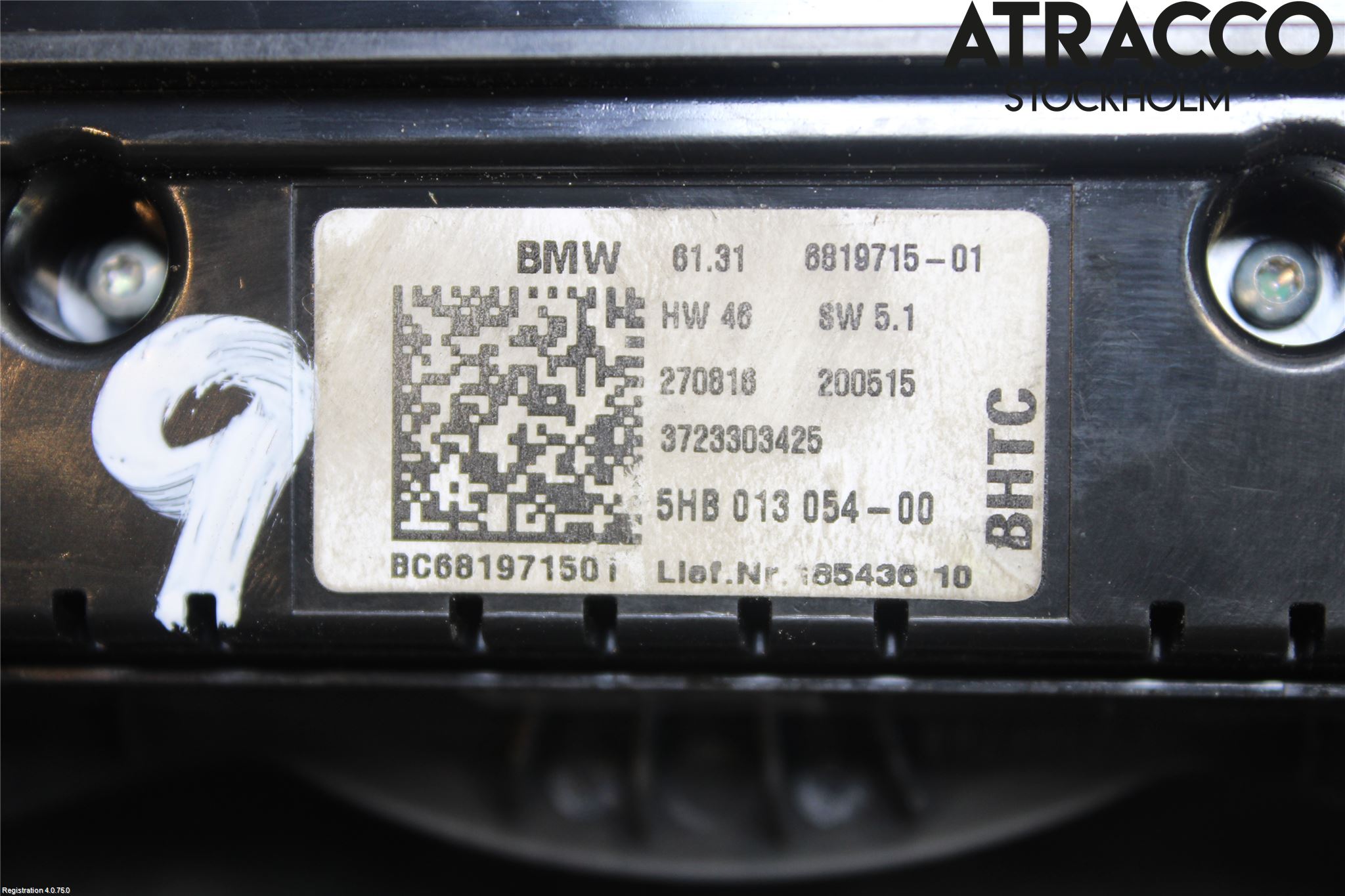 Mini ONE/COOPER 5DR F55 14-24 Varme Ac Betjening-Display