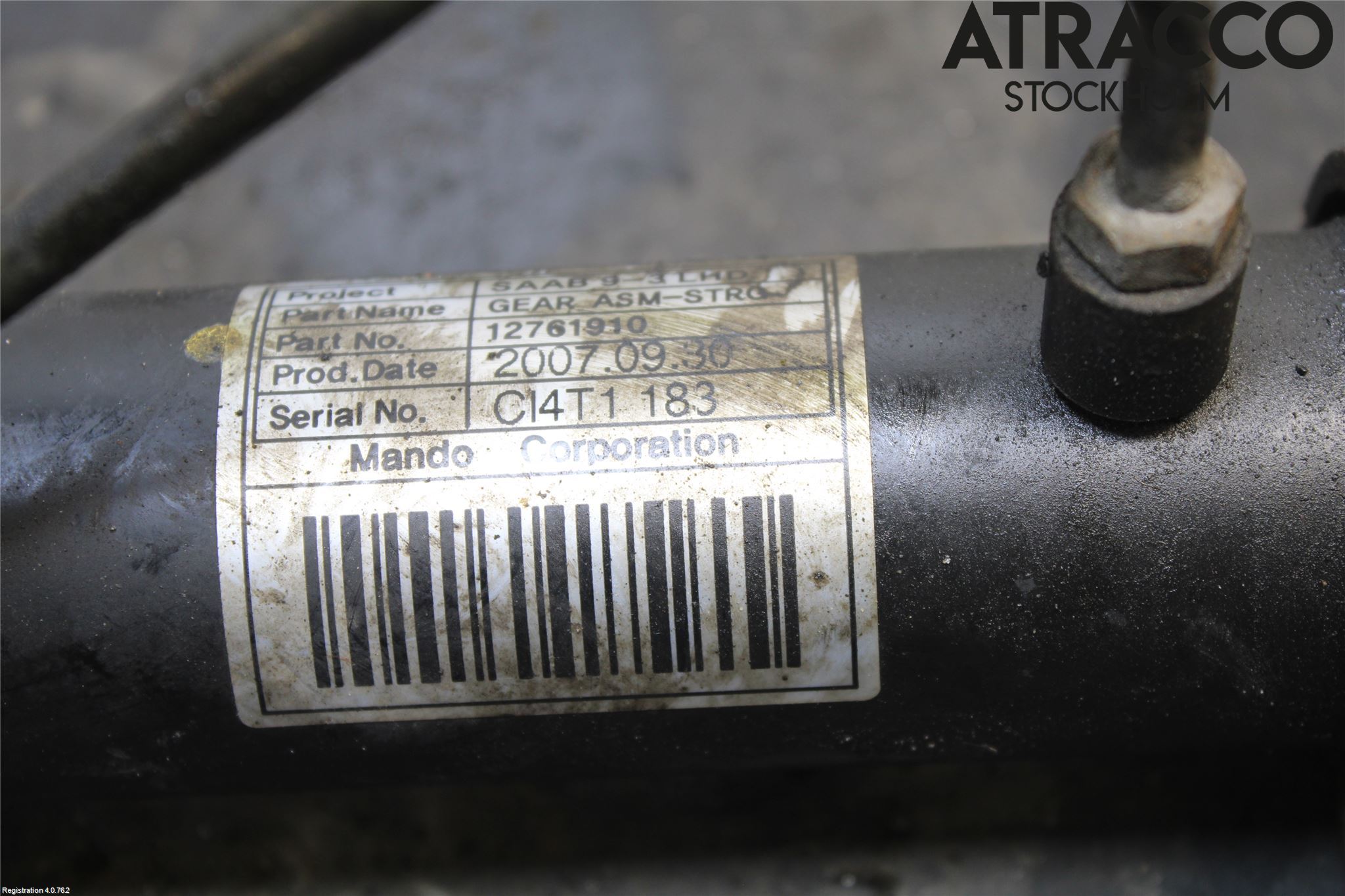Saab 9-3 VER2/VER3 08-15 Servo Snekke - Tannstang