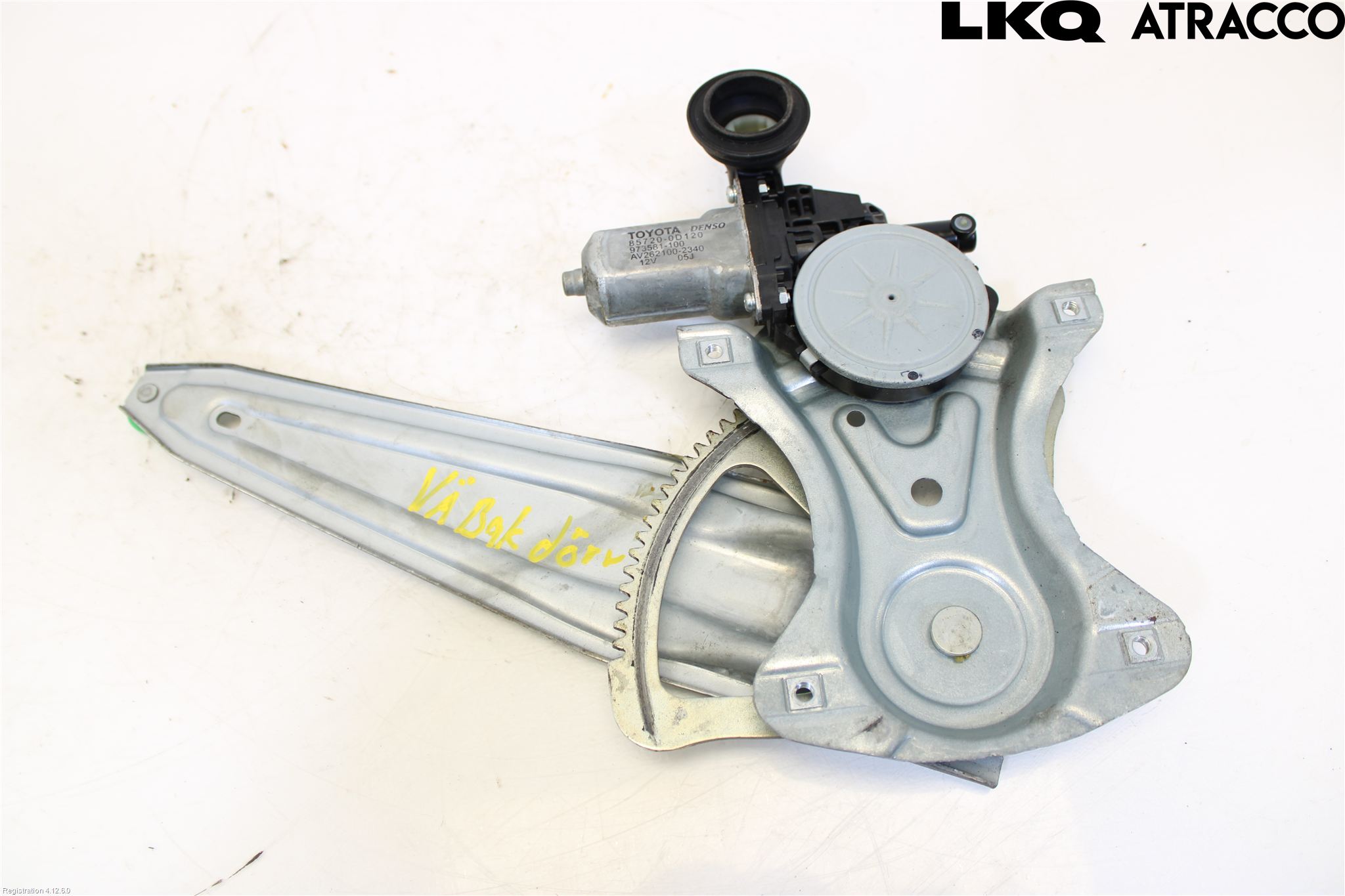 Toyota AURIS 07-09 Vindusheis El Komp