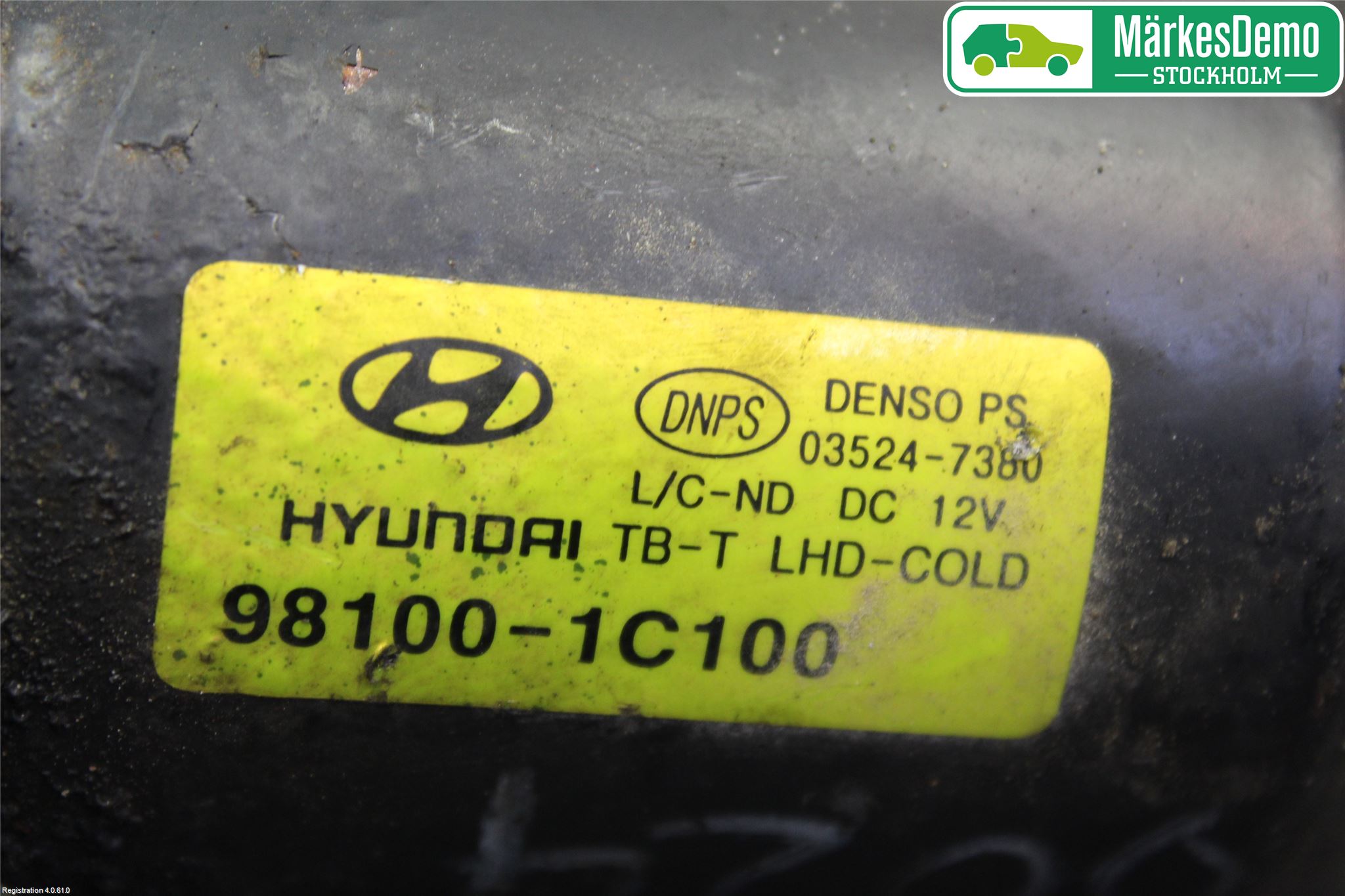 Hyundai GETZ Viskermotor Frontrute
