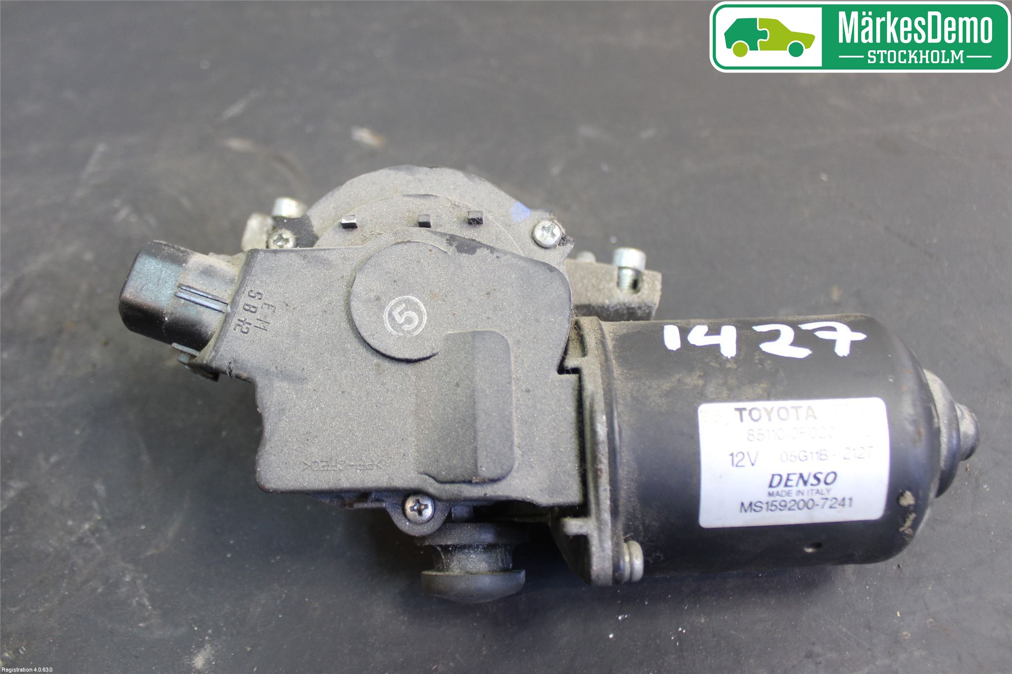 Toyota COROLLA VERSO 04-07 Viskermotor Frontrute