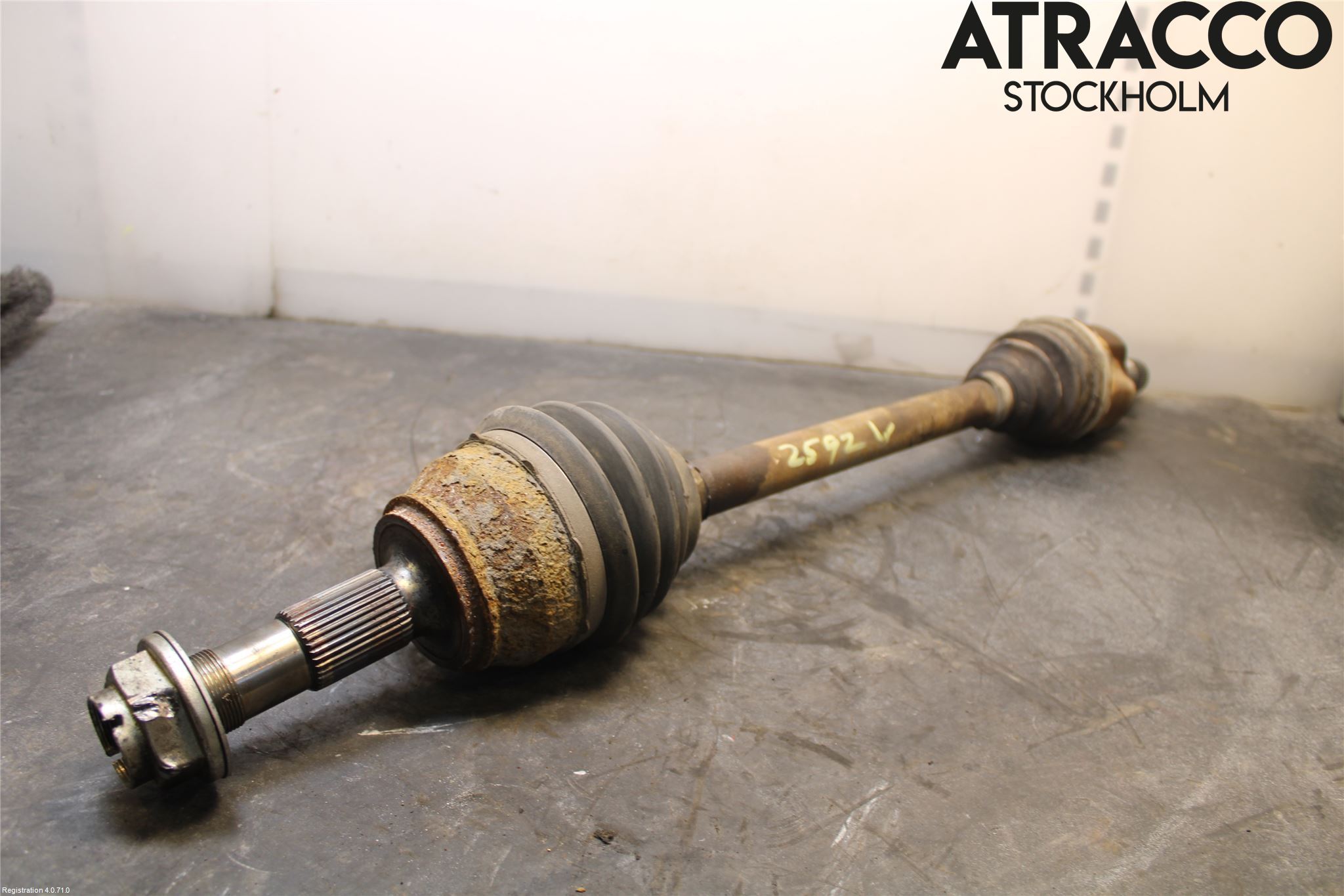 Citroen JUMPER 07-13 Drivaksel Foran Kompl Venstre