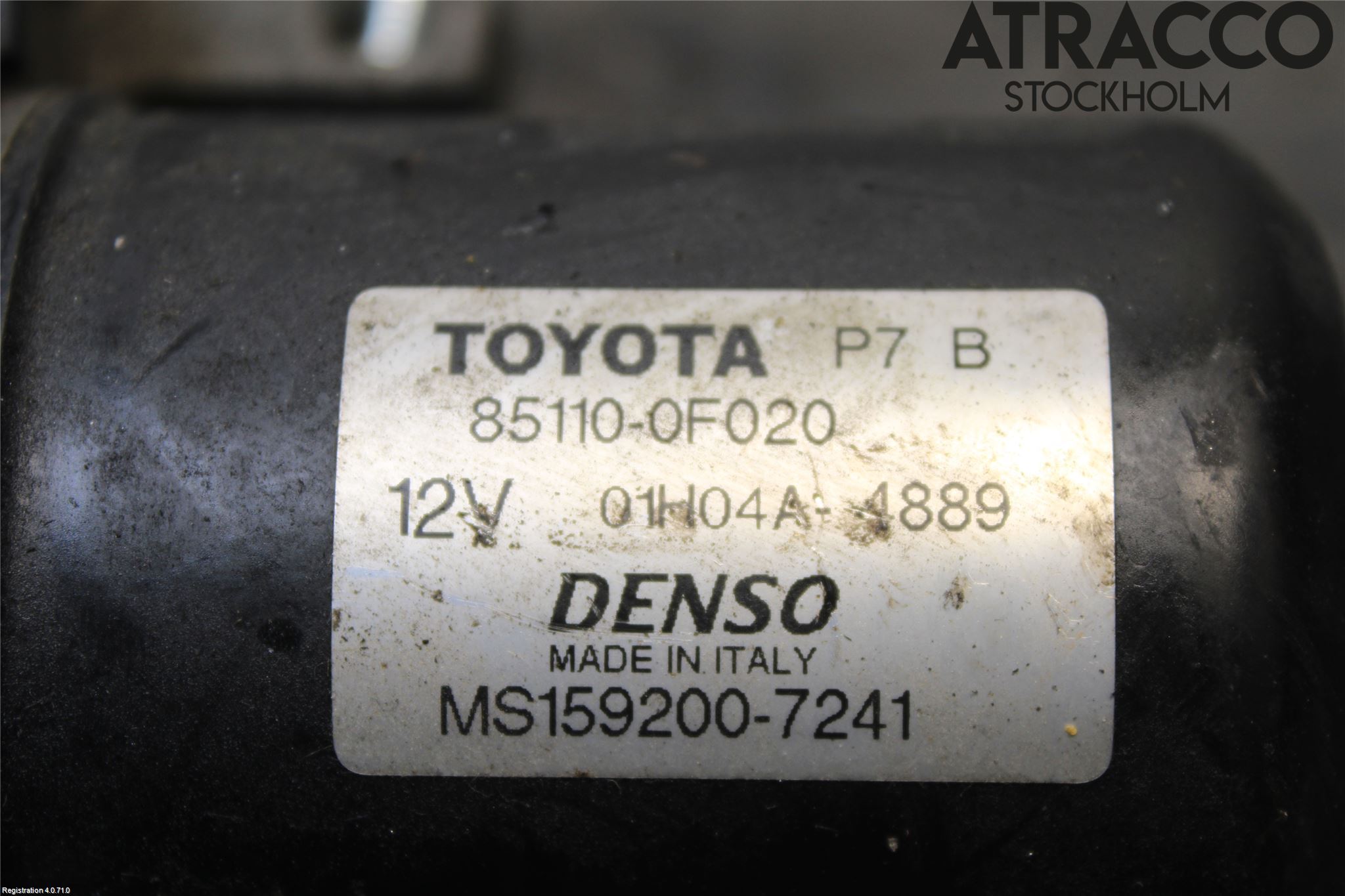 Toyota COROLLA VERSO 04-07 Viskermotor Frontrute