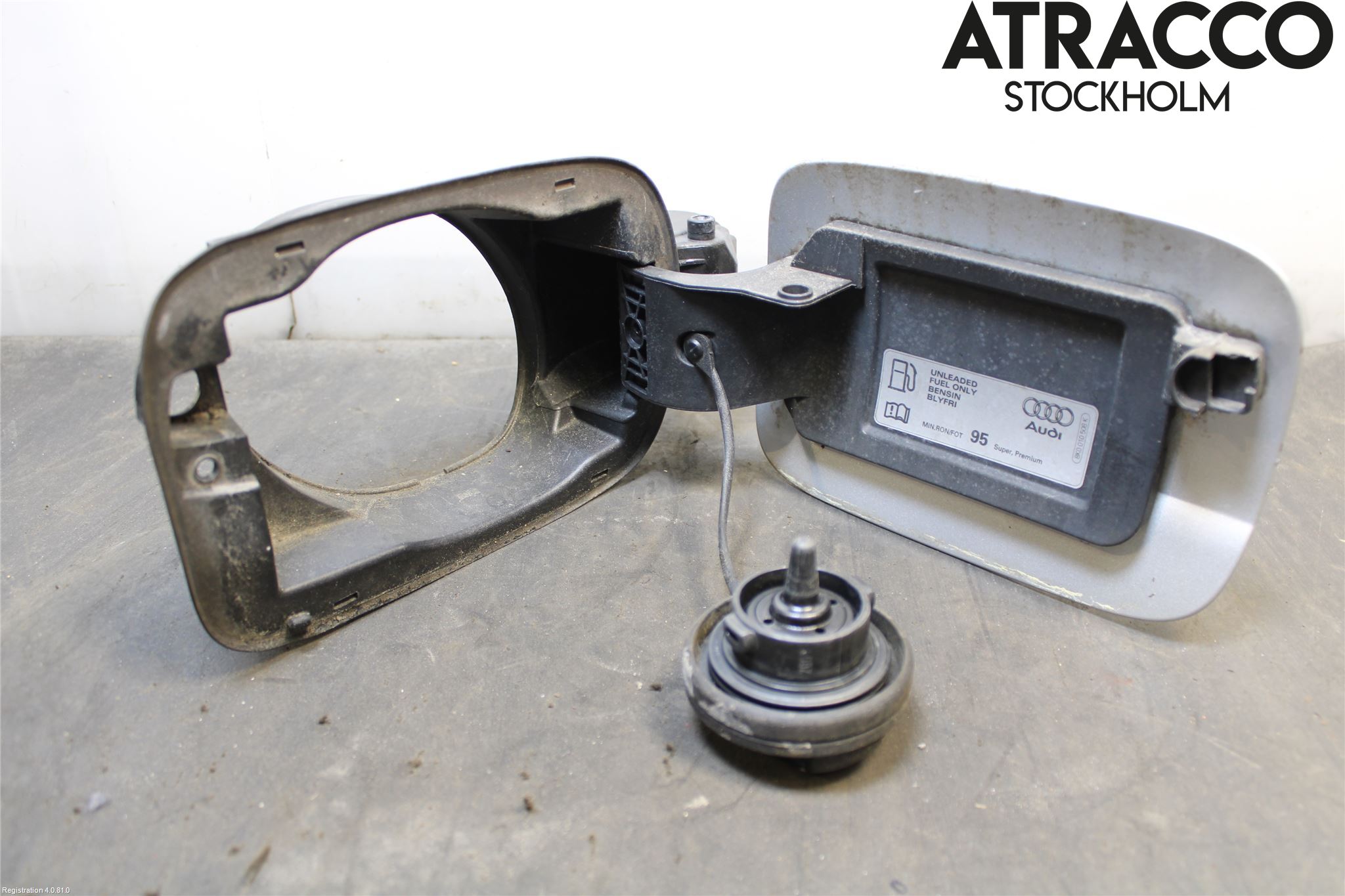 Audi A4/S4 08-11 Drivstoff Tankluke