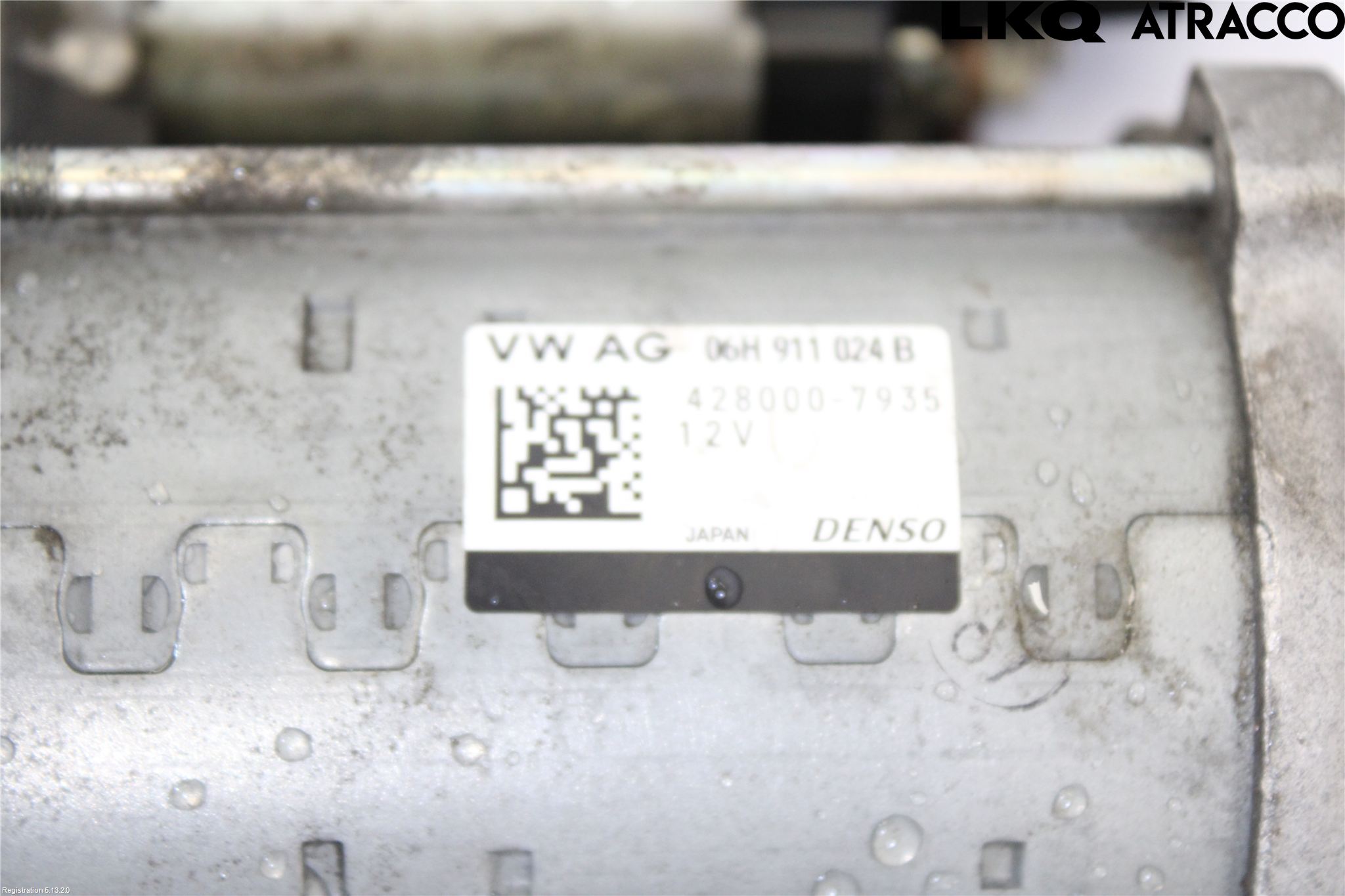 Audi A4 12-15 Startmotor