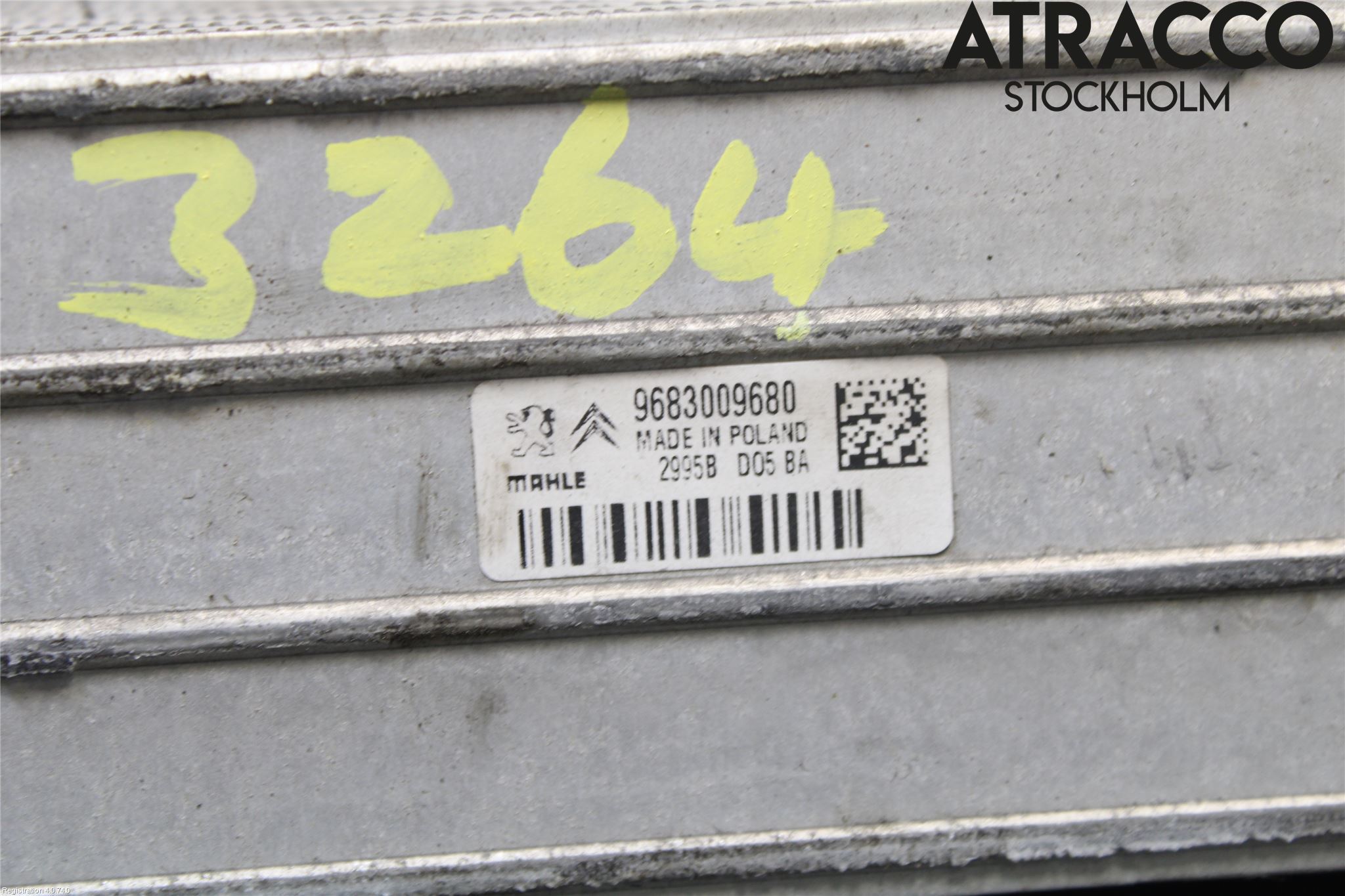 Citroen C5 08-17 Intercooler Radiator