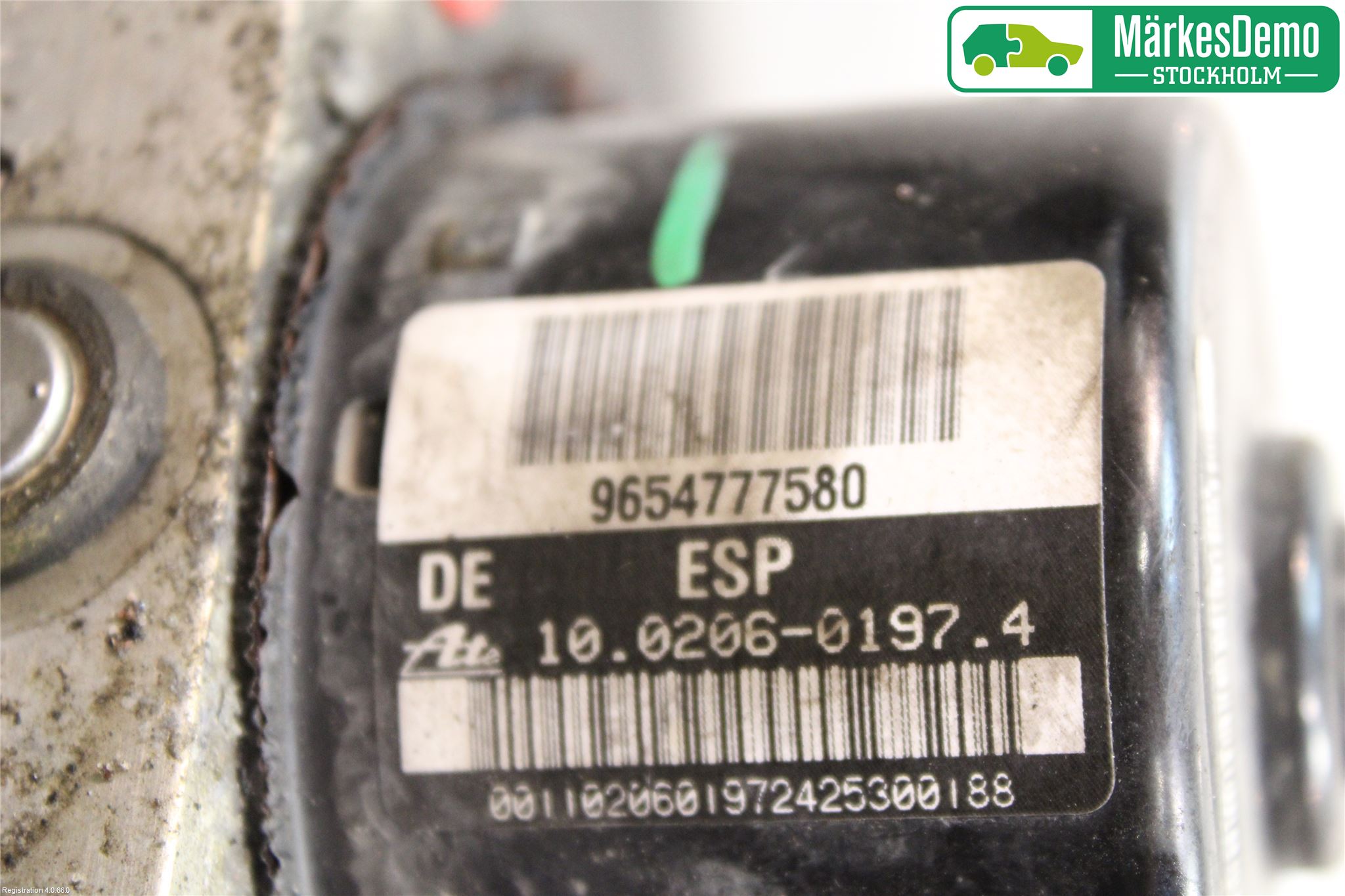 Peugeot 1007 Abs Hydraulikkaggregat