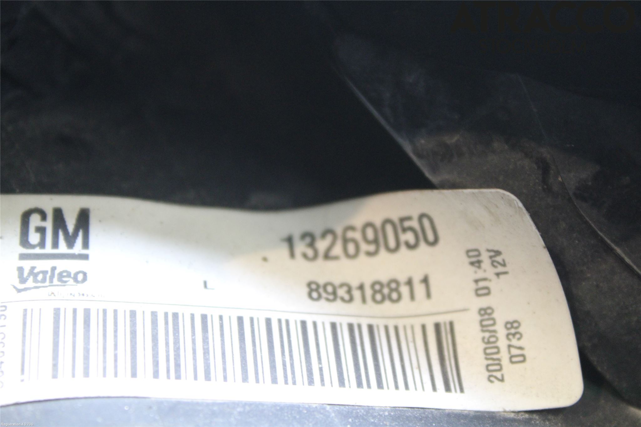 Opel CORSA D 07-14 Baklykt Venstre
