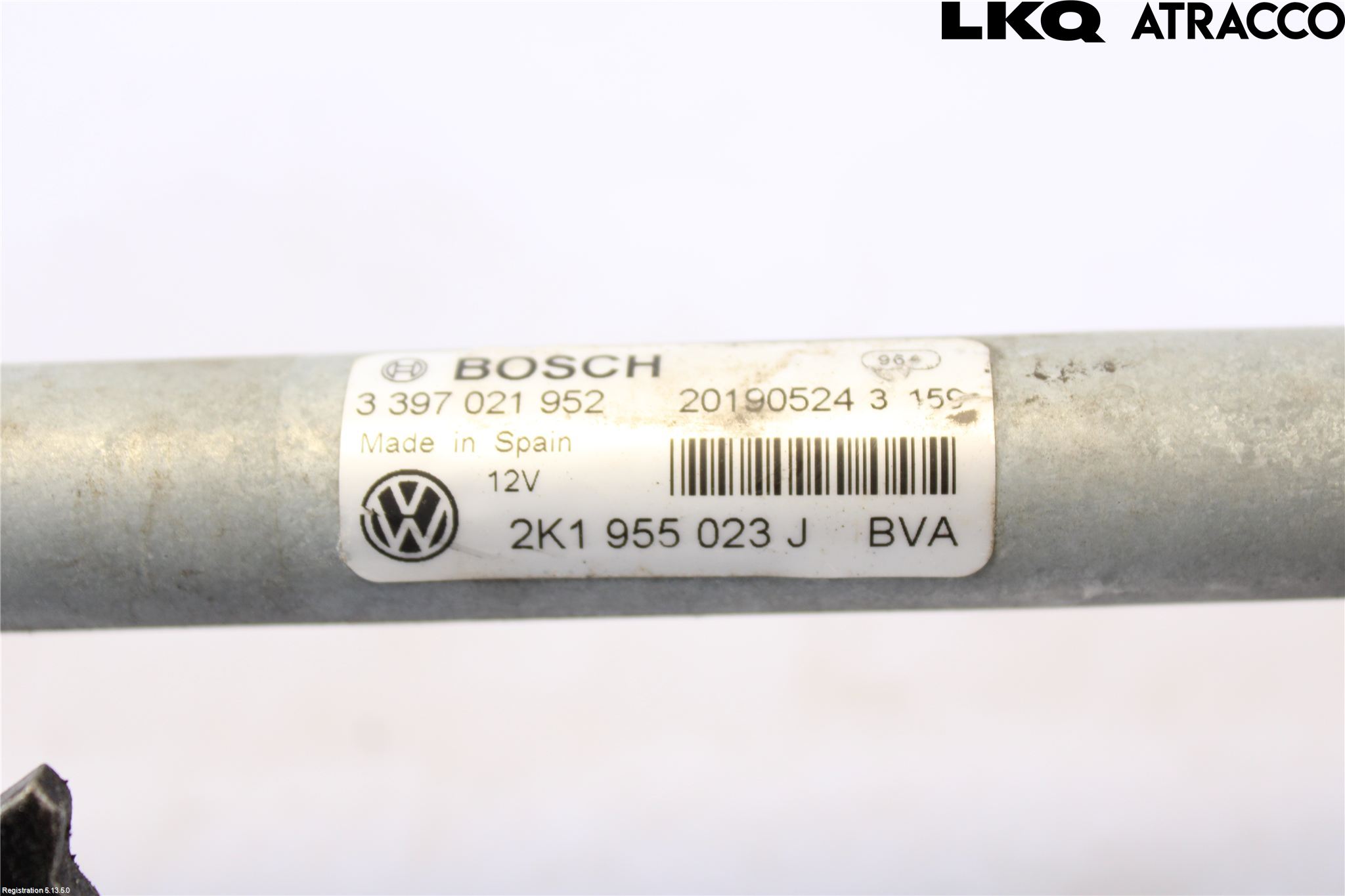 Volkswagen VW CADDY 16-20 Viskeroverføring Frontrute