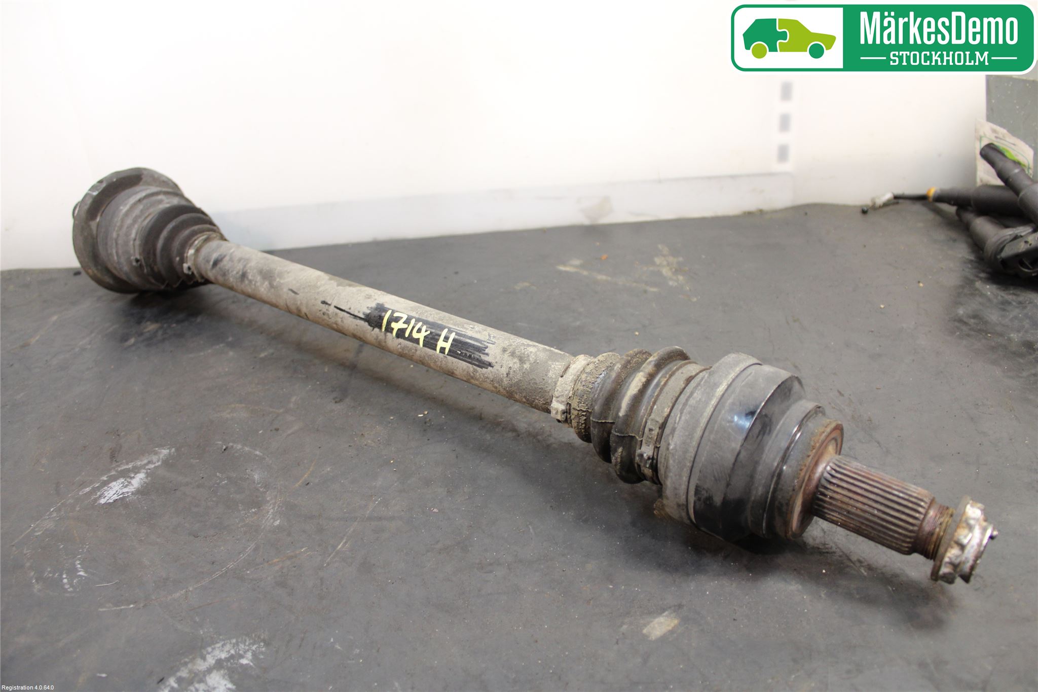 BMW 6 F12/F13 10-18 Drivaksel Bak Kompl Høyre