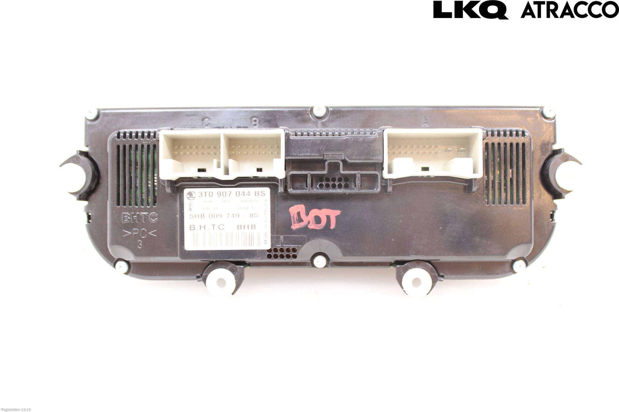 Skoda OCTAVIA (1Z) 05-13 Varme Ac Betjening-Display