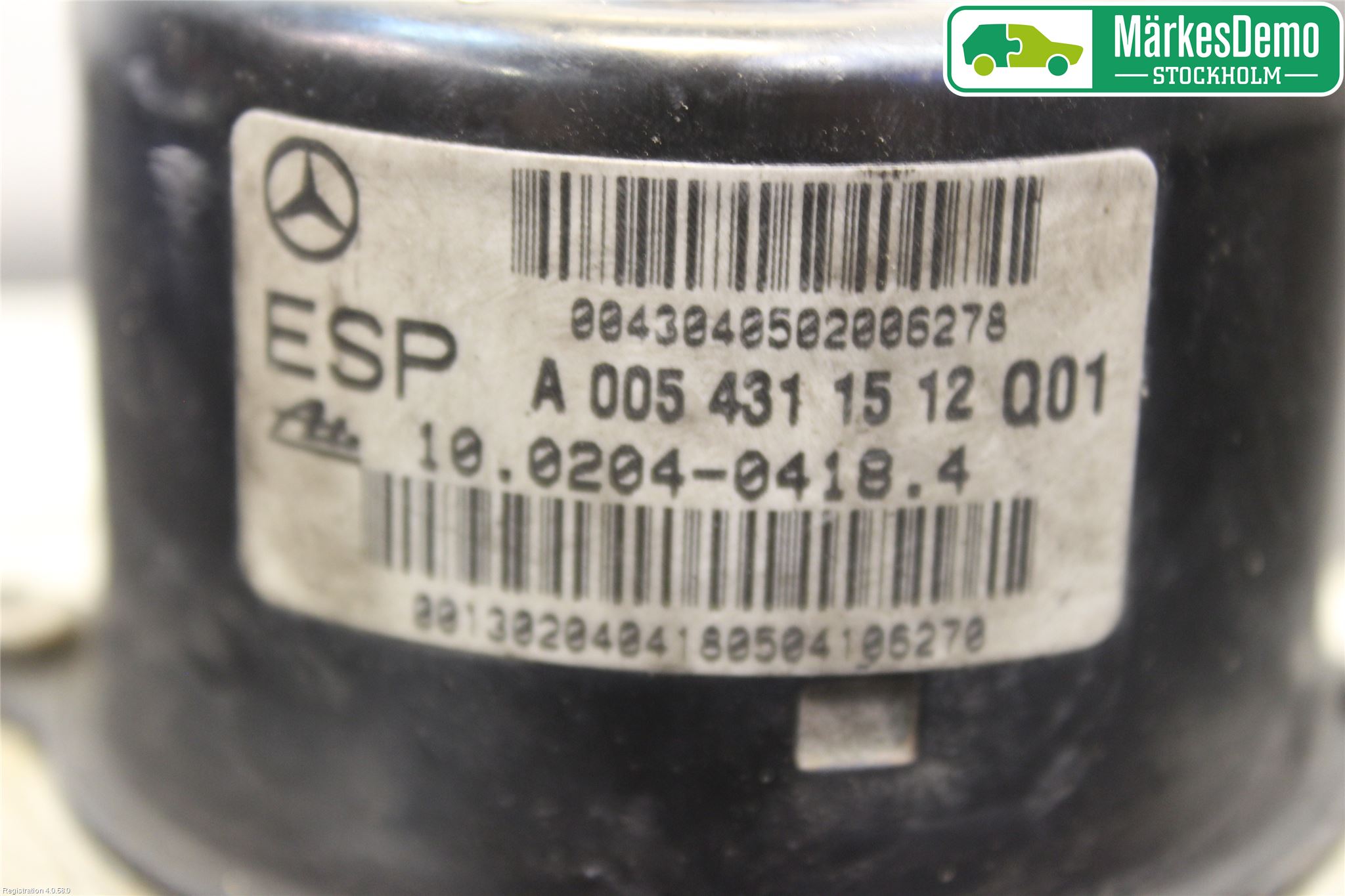 Mercedes-Benz MB C (203) 00-07 Abs Hydraulikkaggregat