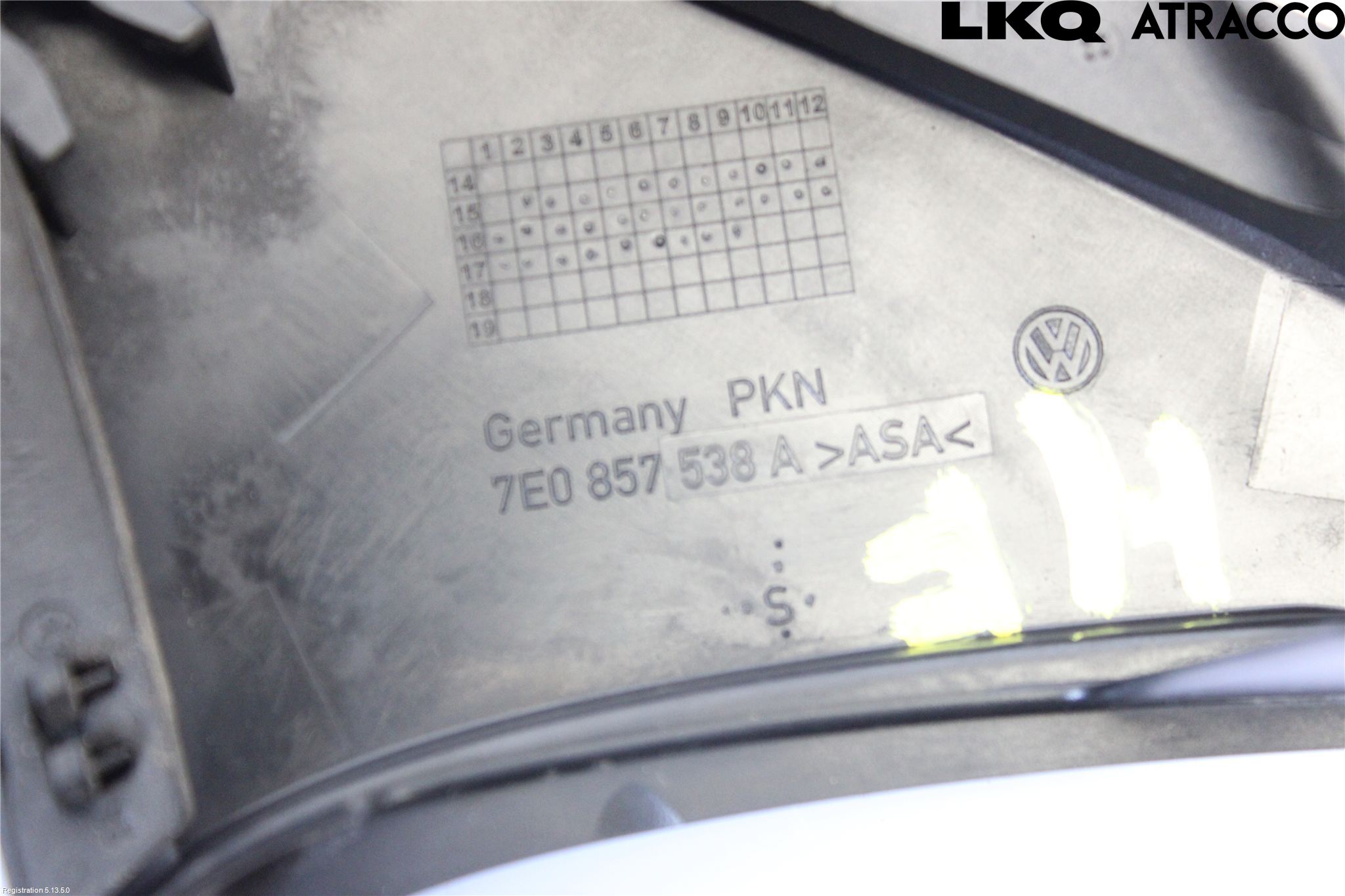 Volkswagen VW TRANSP/CARAVELLE (T6) 16-22 Dør Dekorlist Hf