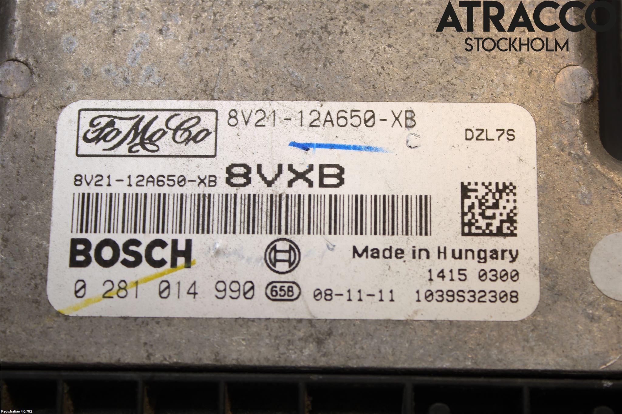Mazda 2 (DE) 08-15 Styreenhet Innsprøytning