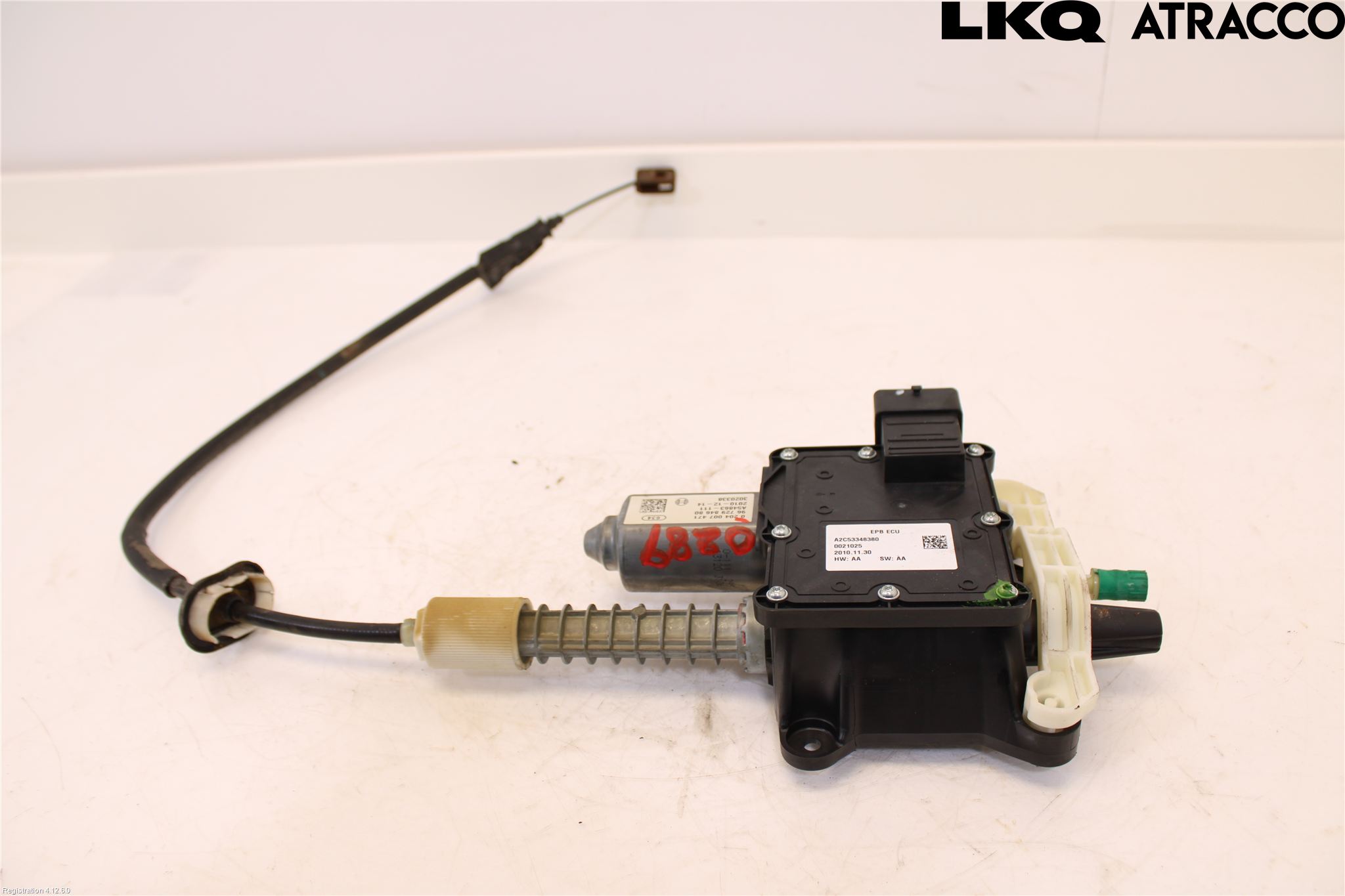 Citroen C4 II 11-18 Parkeringsbrems Elektrisk Betj