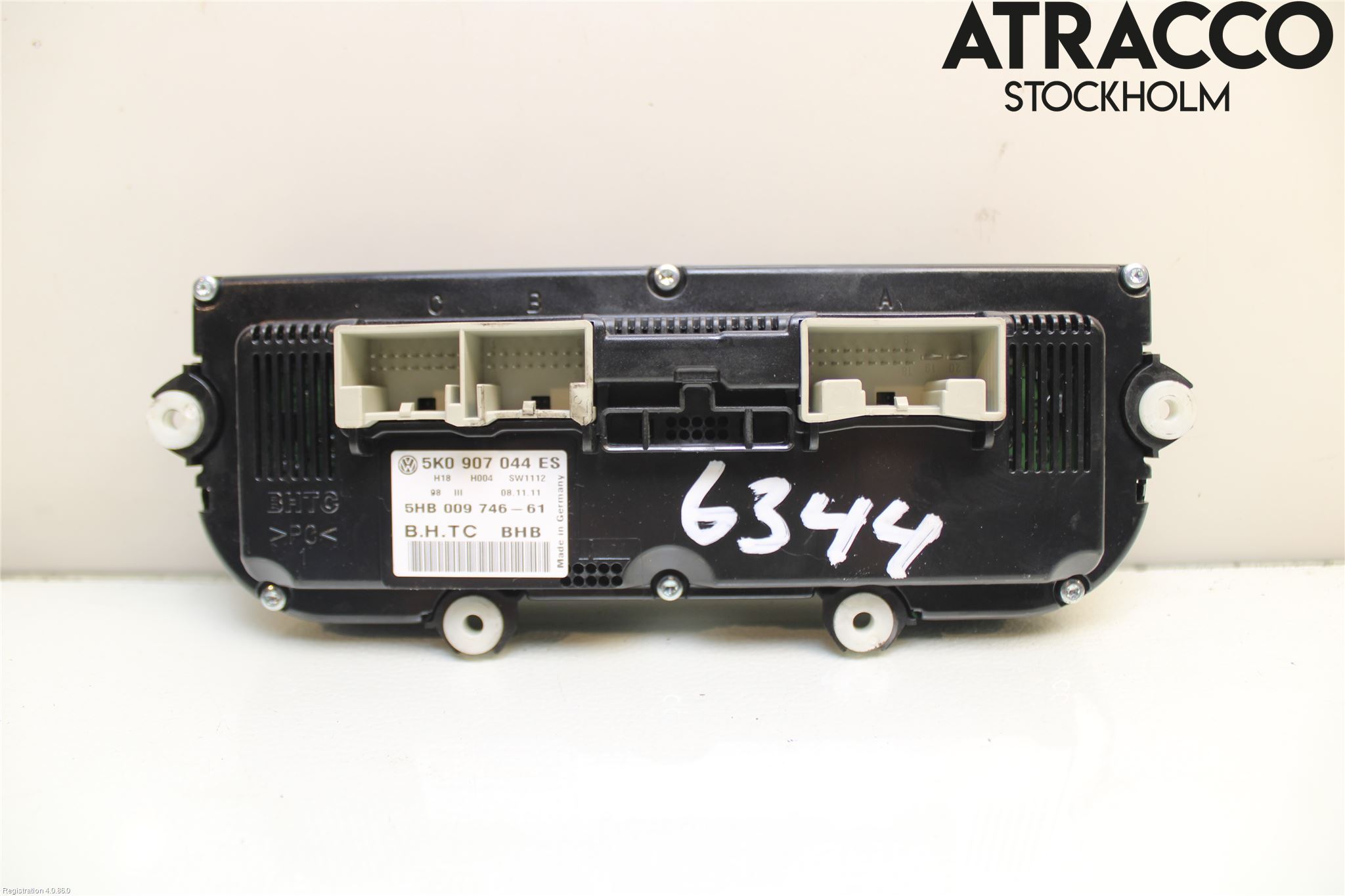 Volkswagen VW GOLF PLUS/CROSS GOLF 04-14 Varme Ac Betjening-Display