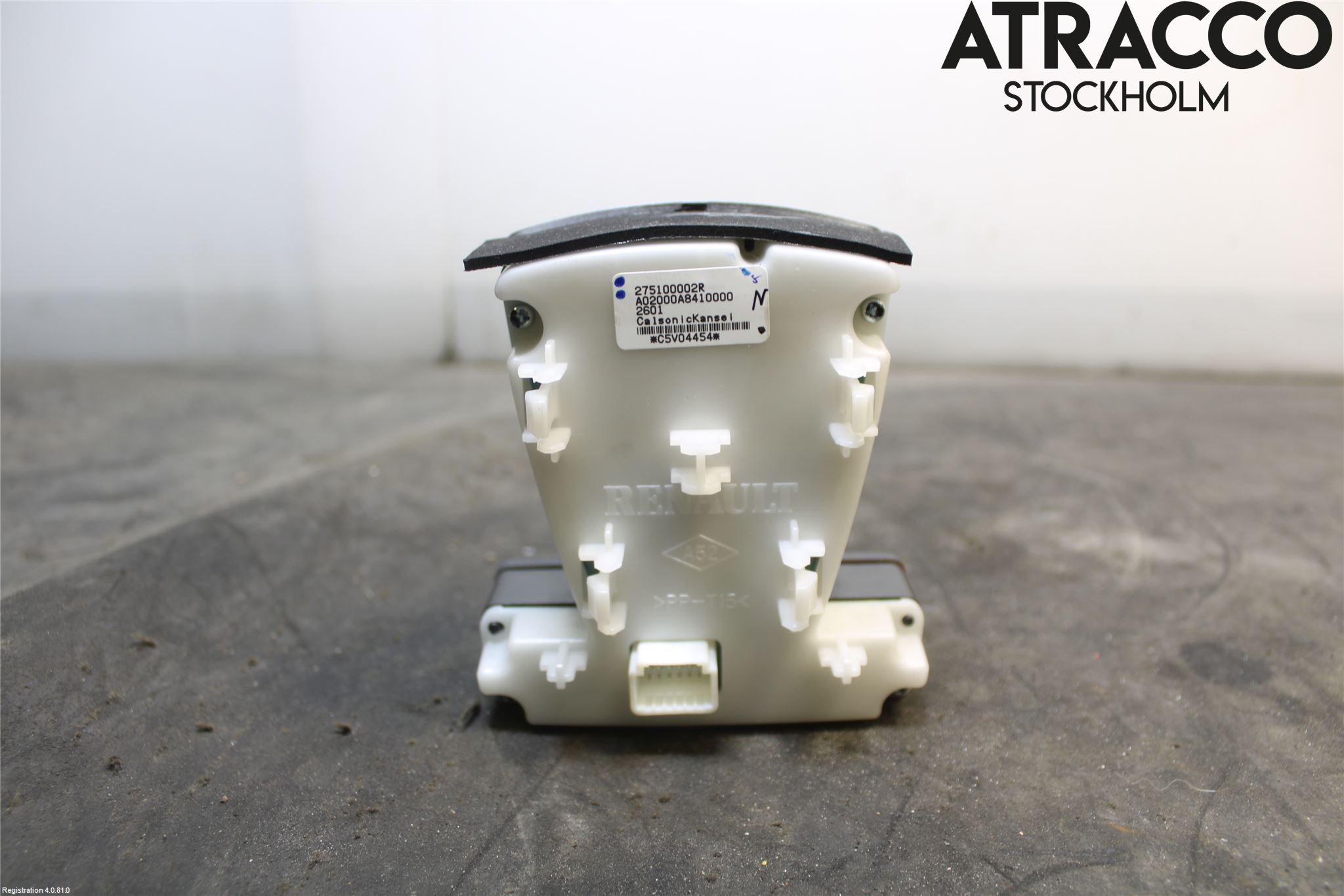 Renault MEGANE III 09-15 Varme Ac Betjening-Display
