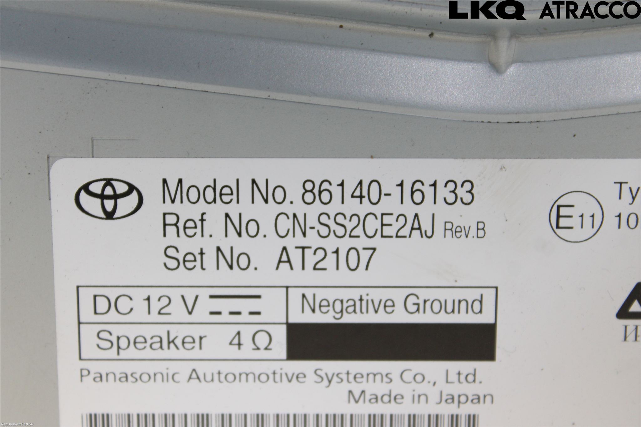 Toyota COROLLA CROSS XG10 22- Stereo Radio Med Cd
