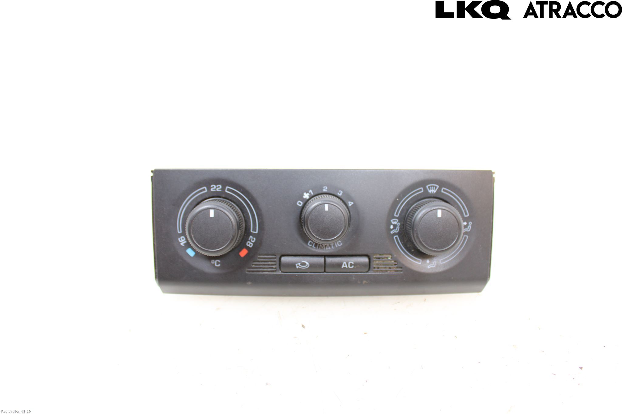 Skoda PRAKTIK Varmeapparat Panel(Regulering)