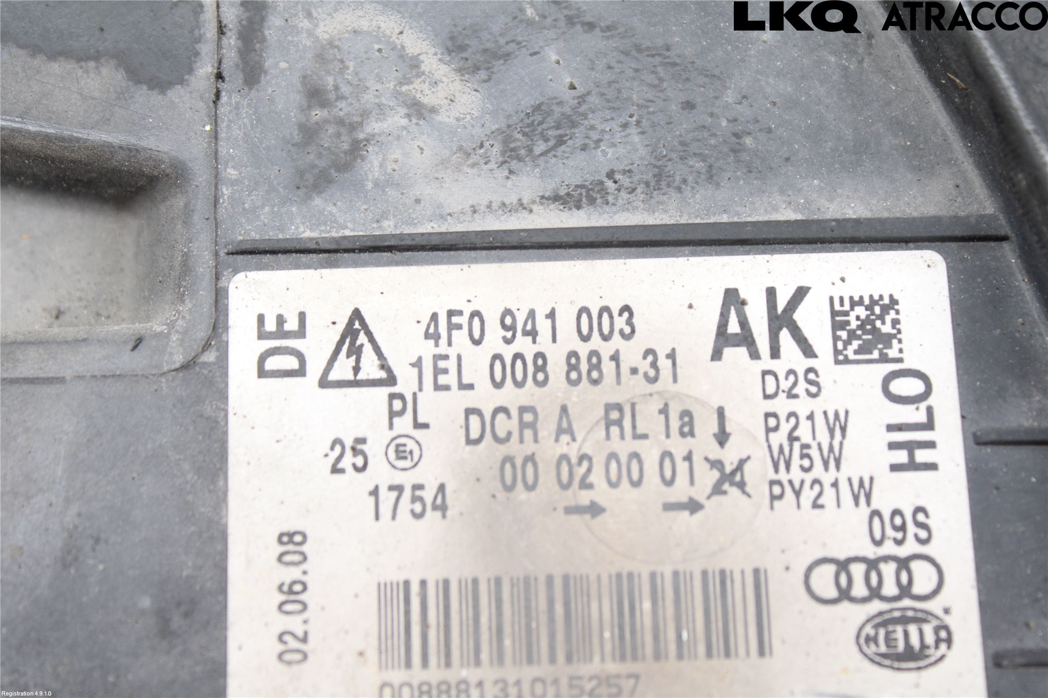 Audi A6/S6     05-11 Frontlykt Venstre