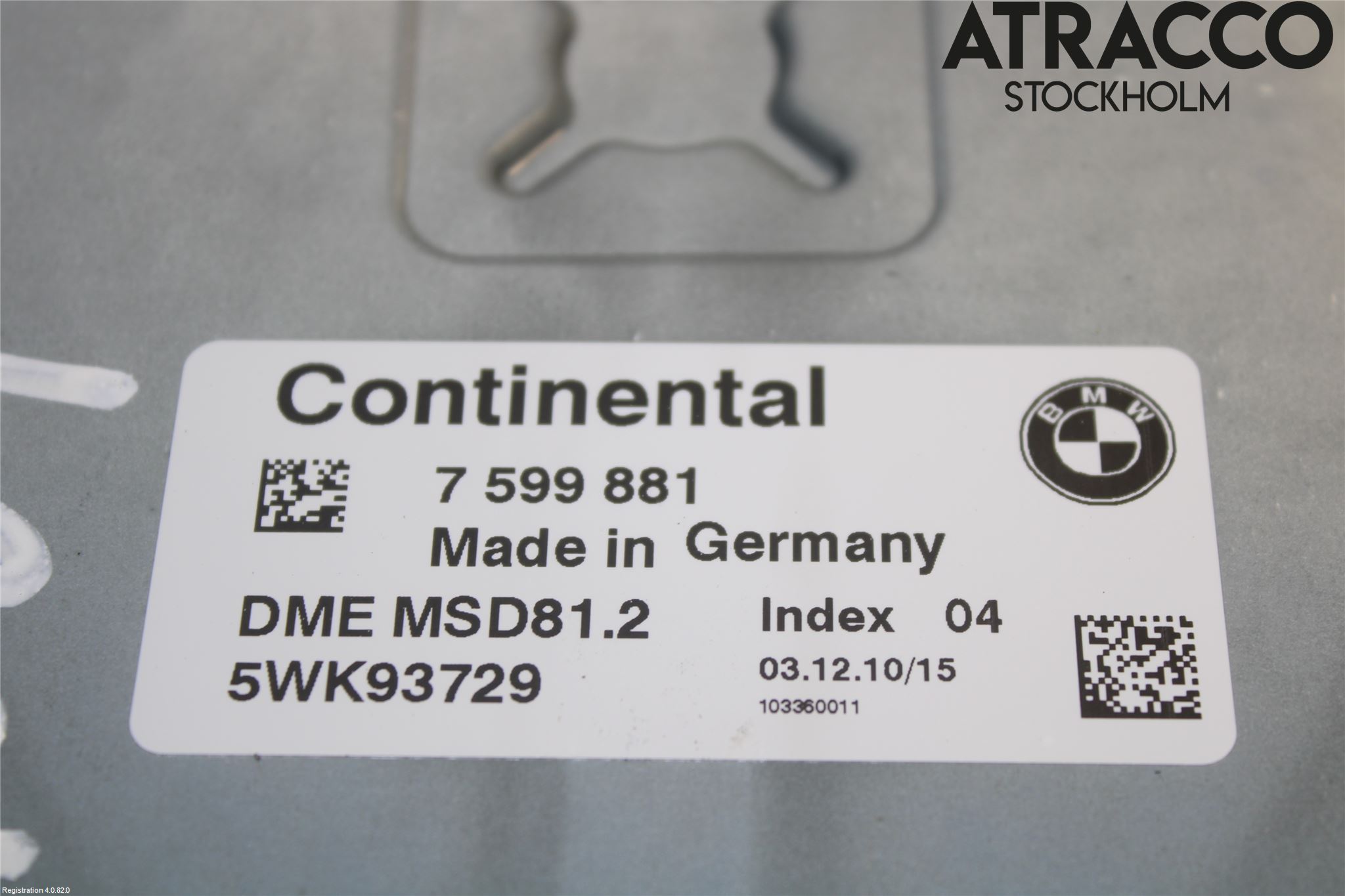 BMW 3 E90/91 SED/TOU 05-12 Styreenhet Innsprøytning