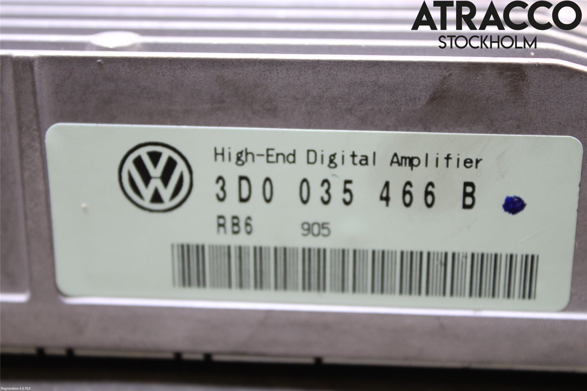 Volkswagen VW PHAETON Stereo Forsterker