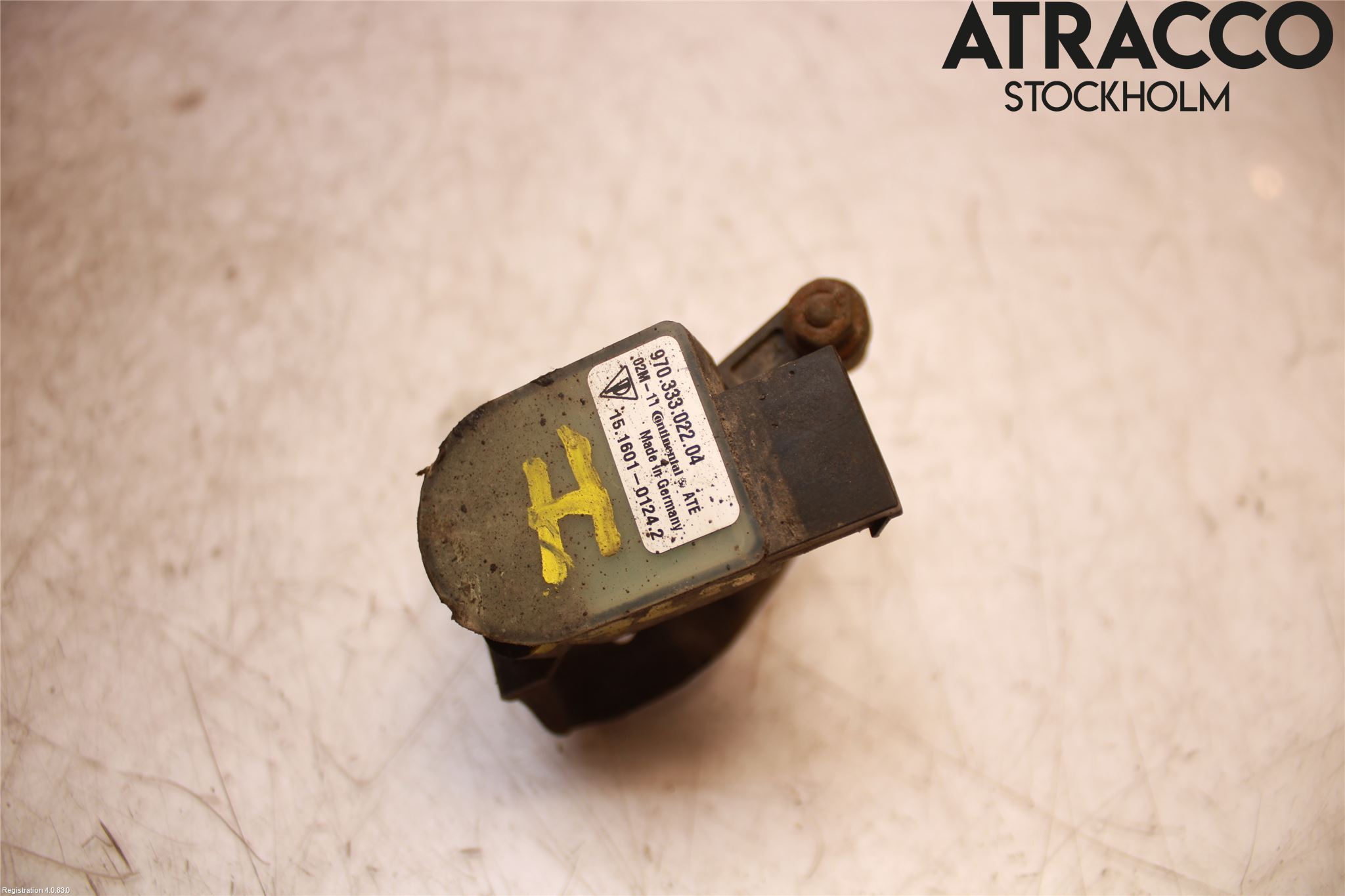 Porsche PANAMERA 09- Sensor Lysinnstilling