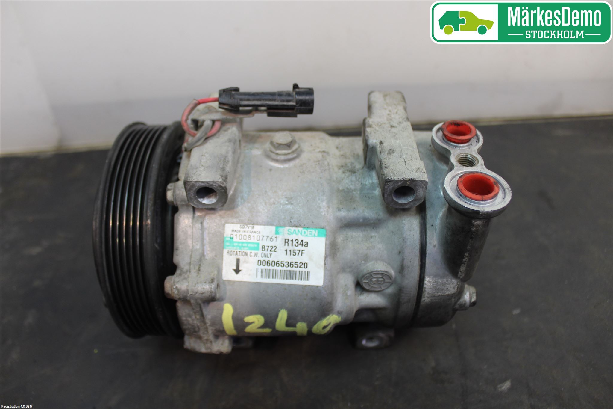 Alfa 147 Varme Ac Kompressor