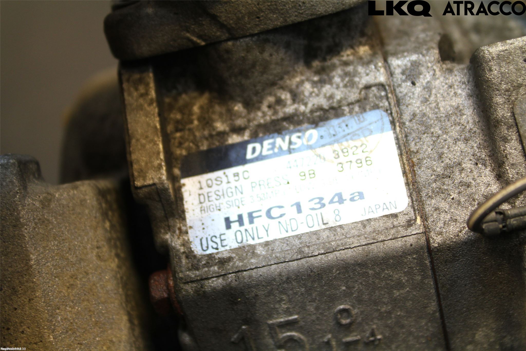 Toyota AVENSIS 98-02 Varme Ac Kompressor