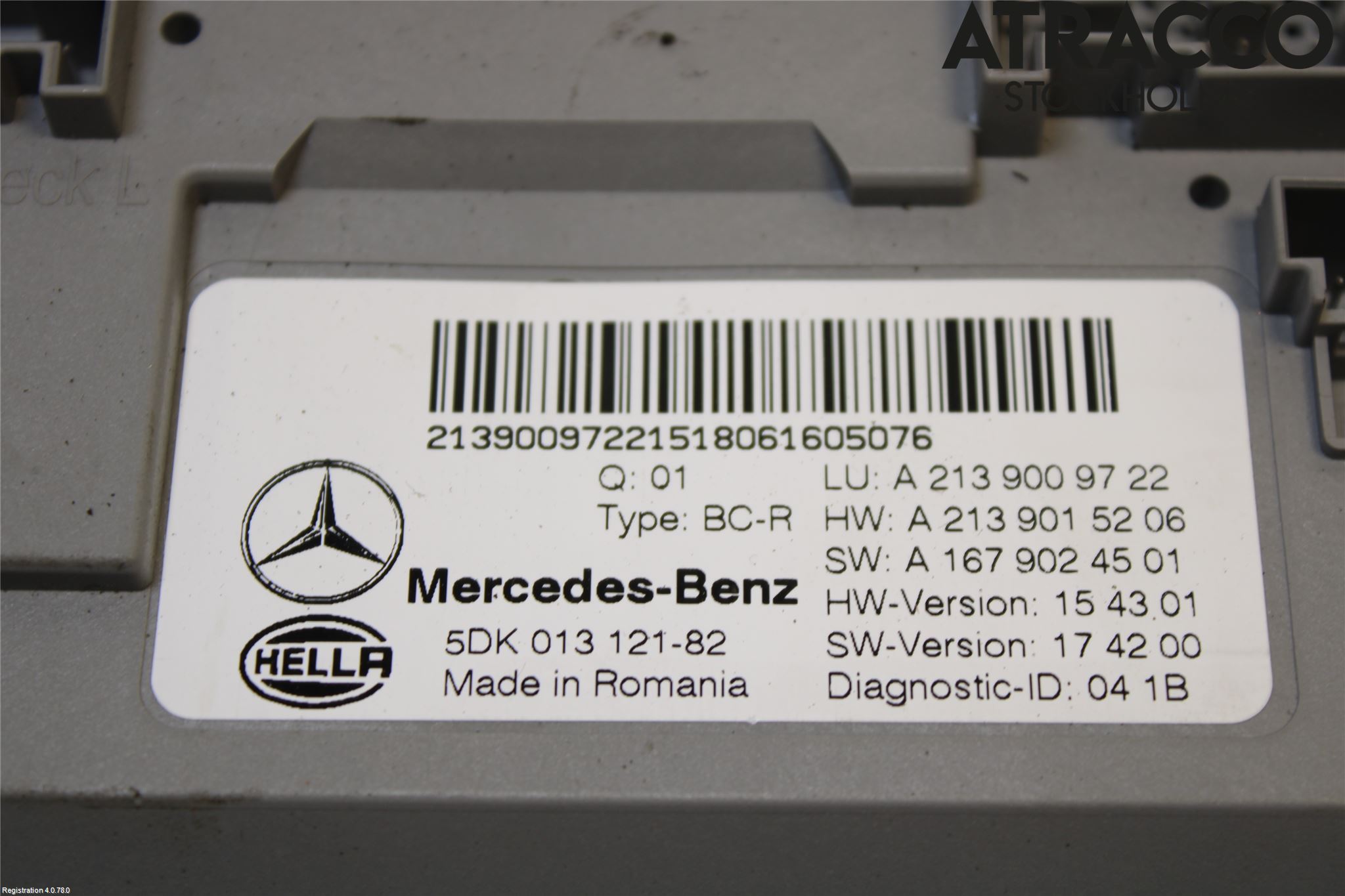 Mercedes-Benz MB E-KLASS (W213) 16-23 Styreenhet Klima