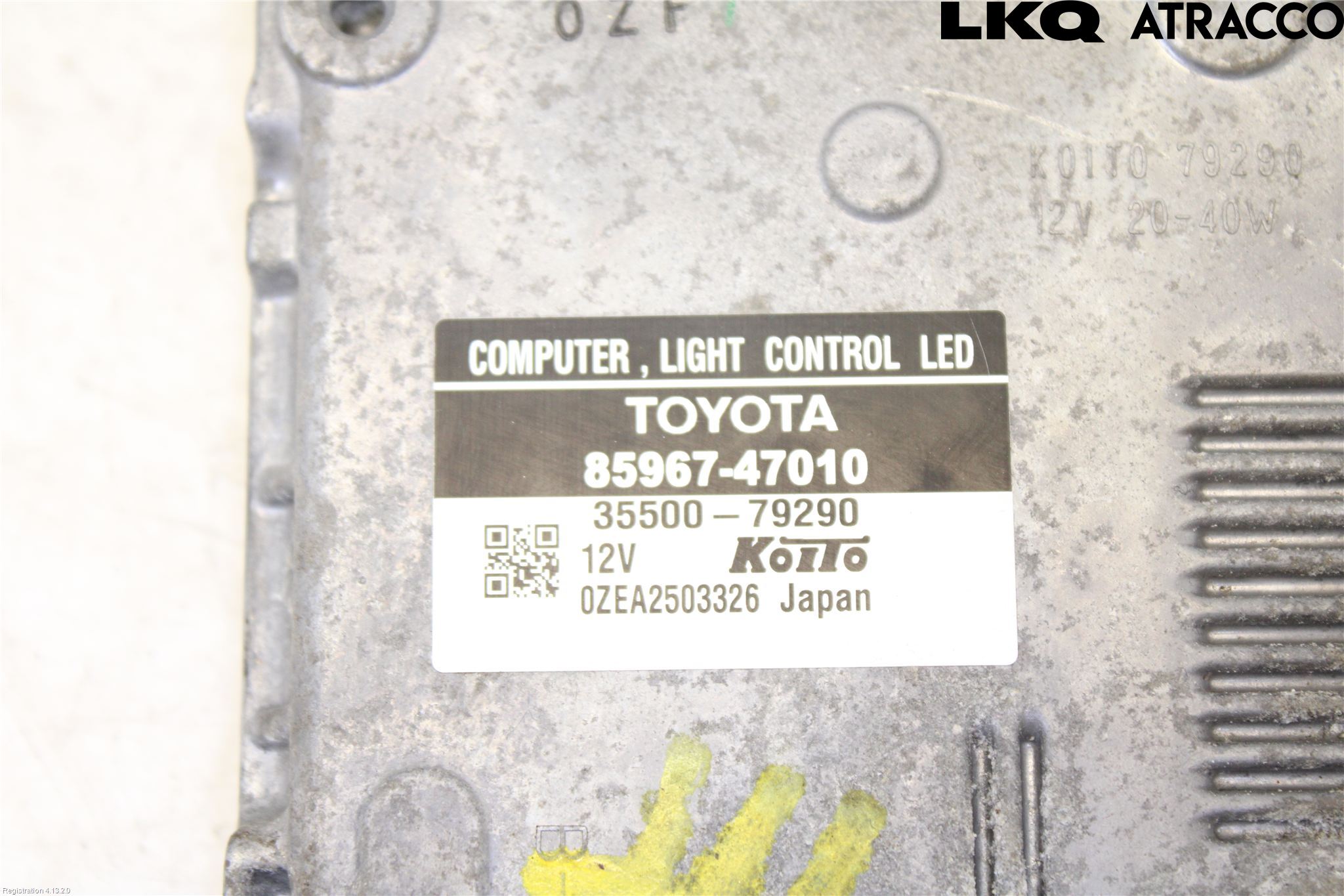 Lexus RX AL10 09-15 Styreenhet Xenon