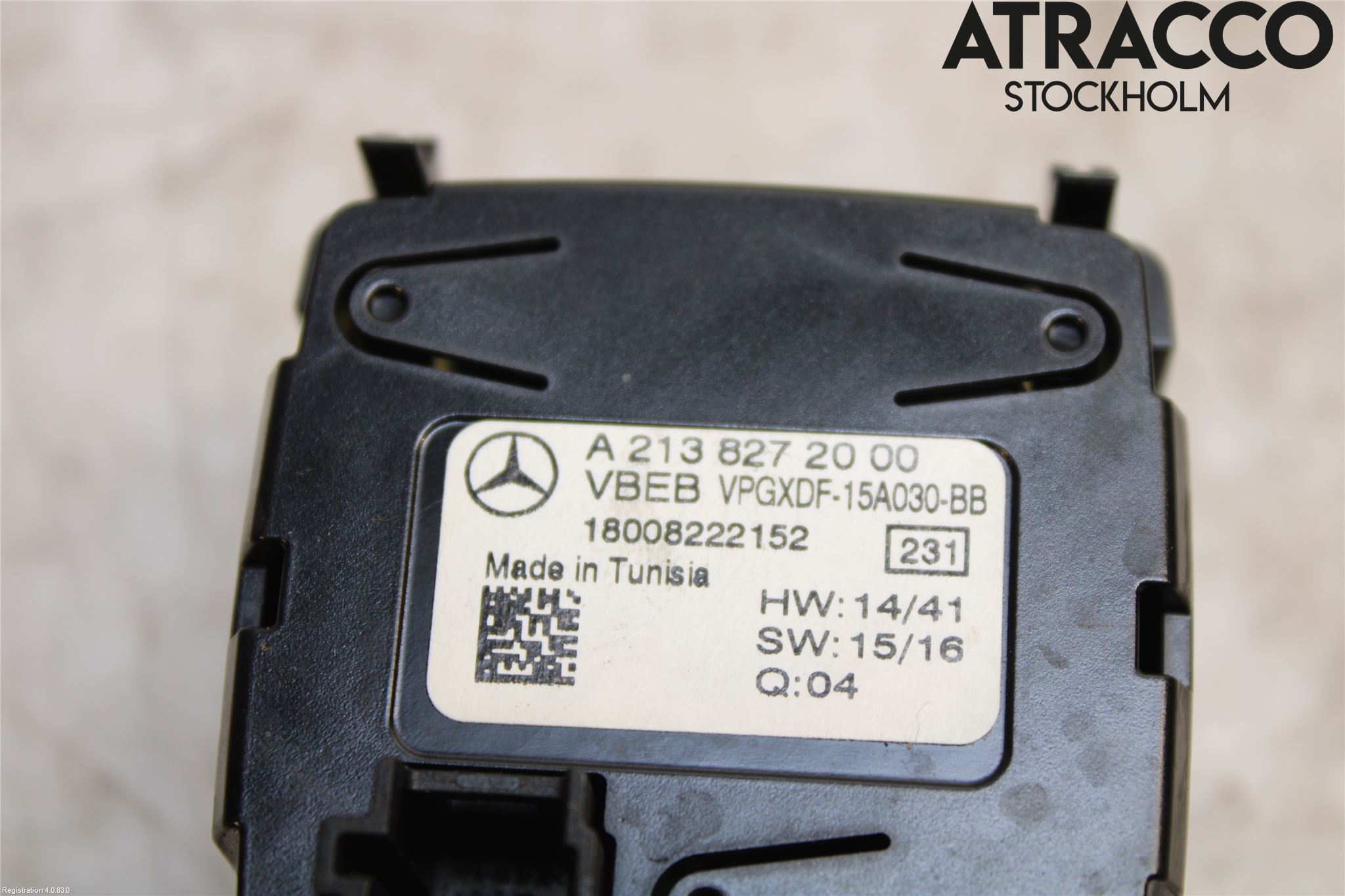 Mercedes-Benz MB E-KLASS (W213) 16-23 Instr Klokke