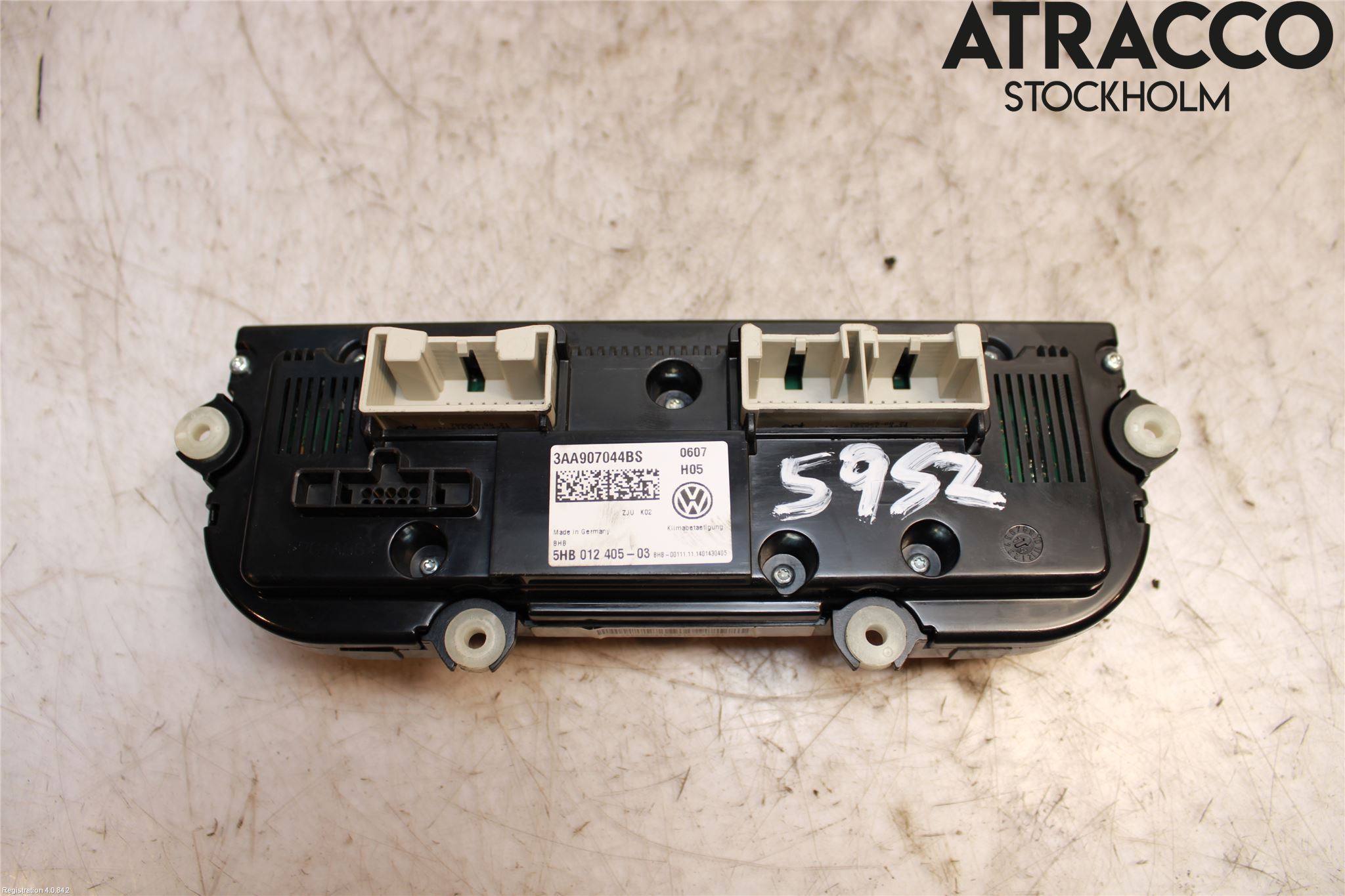 Volkswagen VW PASSAT 11-14 Varme Ac Betjening-Display