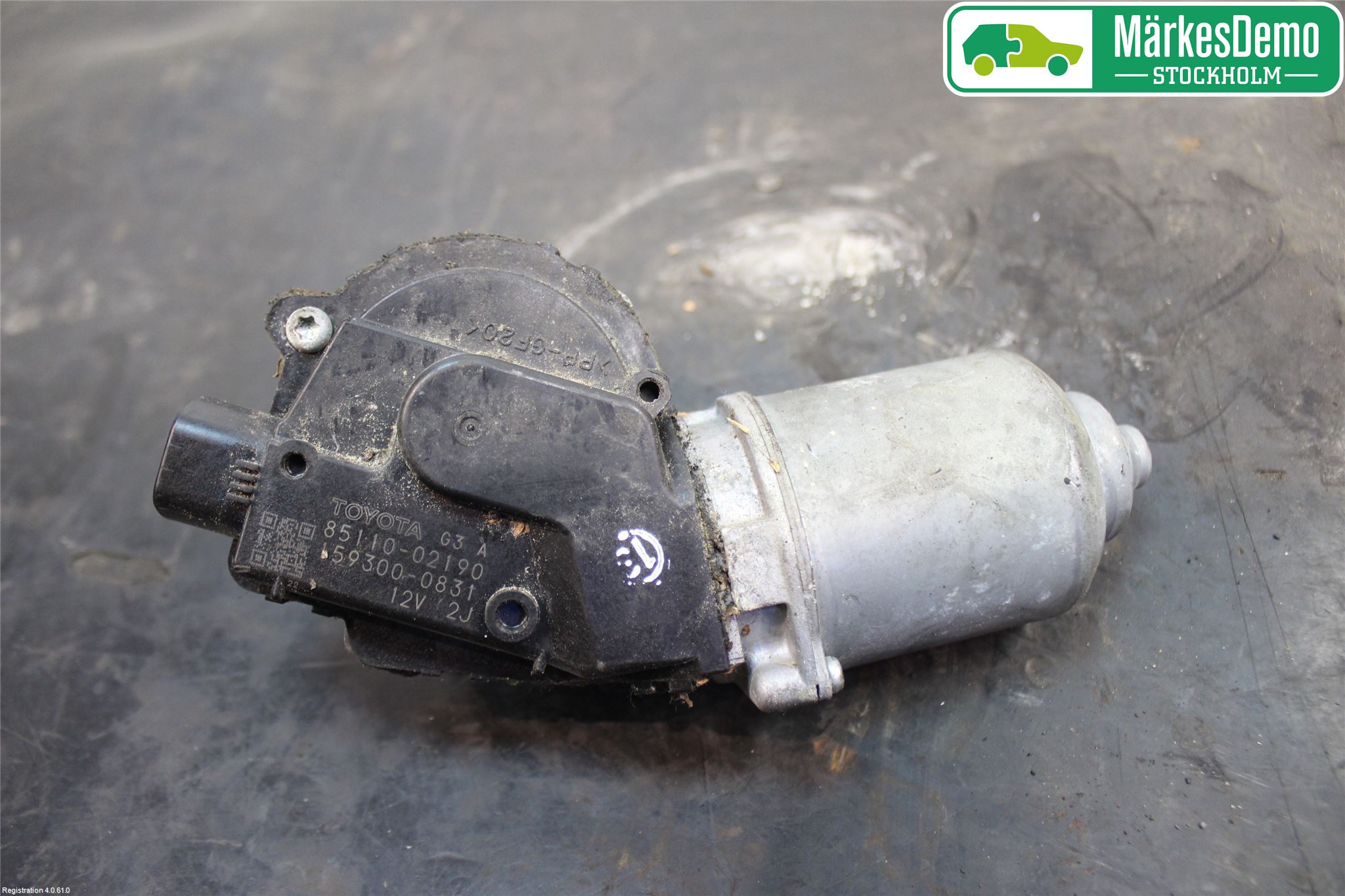 Toyota AURIS 07-09 Viskermotor Frontrute