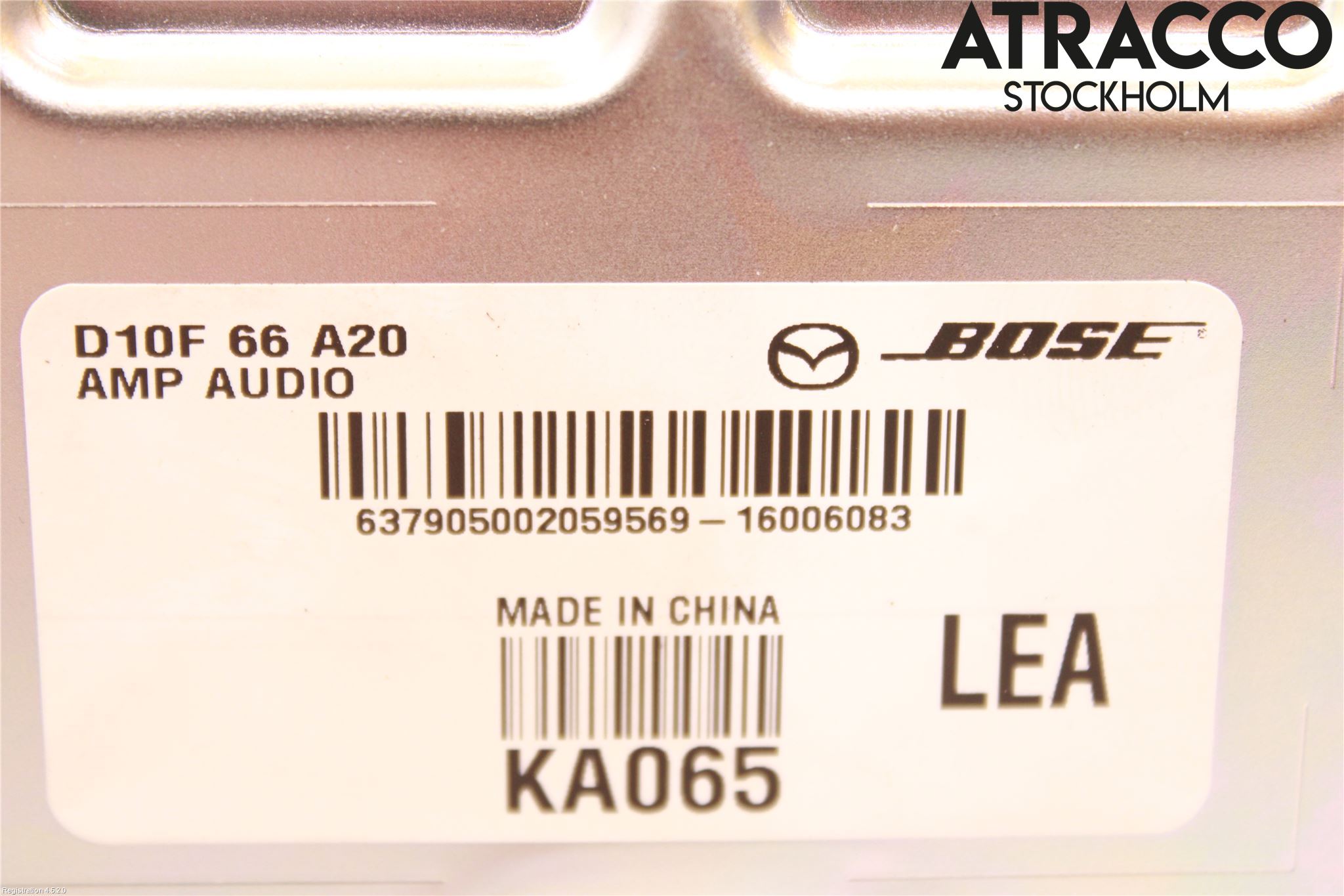 Mazda CX-3 Stereo Forsterker