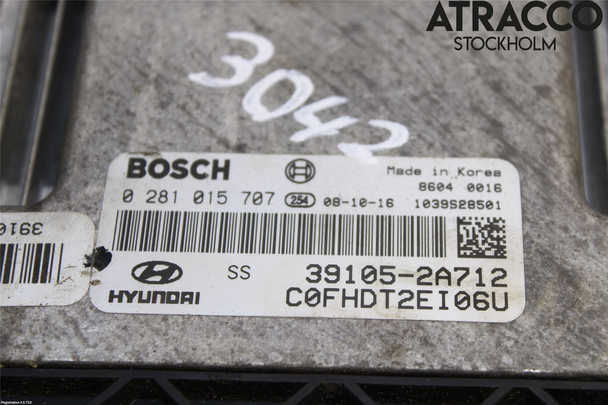 Hyundai i30 FD 07-12 Styreenhet Innsprøytning