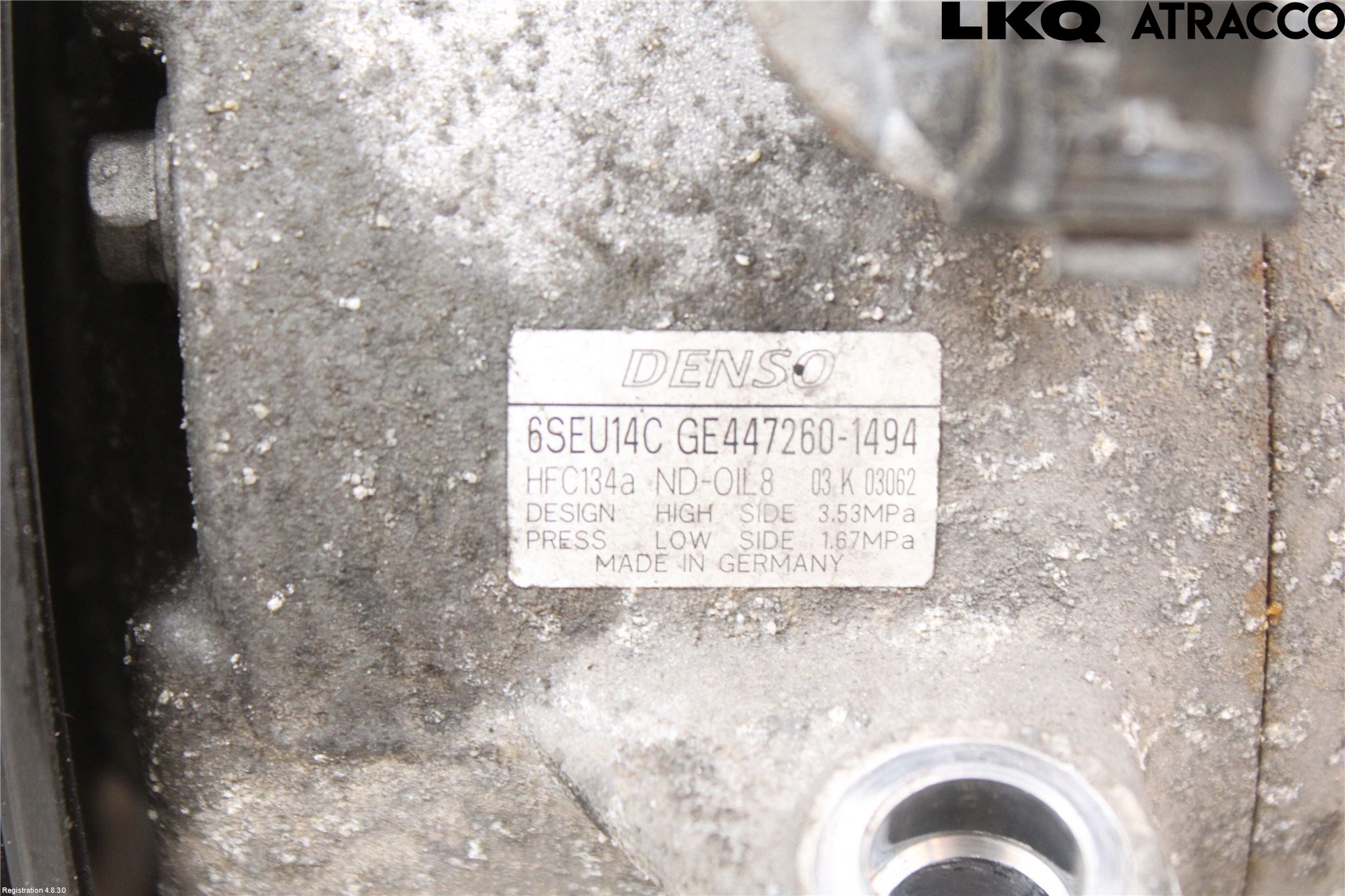 Toyota AURIS 07-09 Varme Ac Kompressor