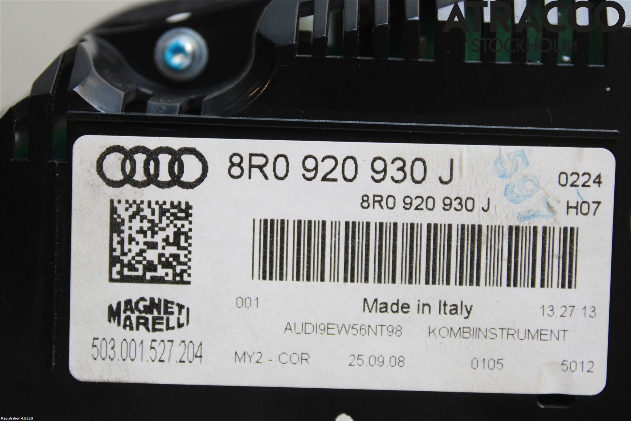 Audi Q5 09-16 Instr Kombinert