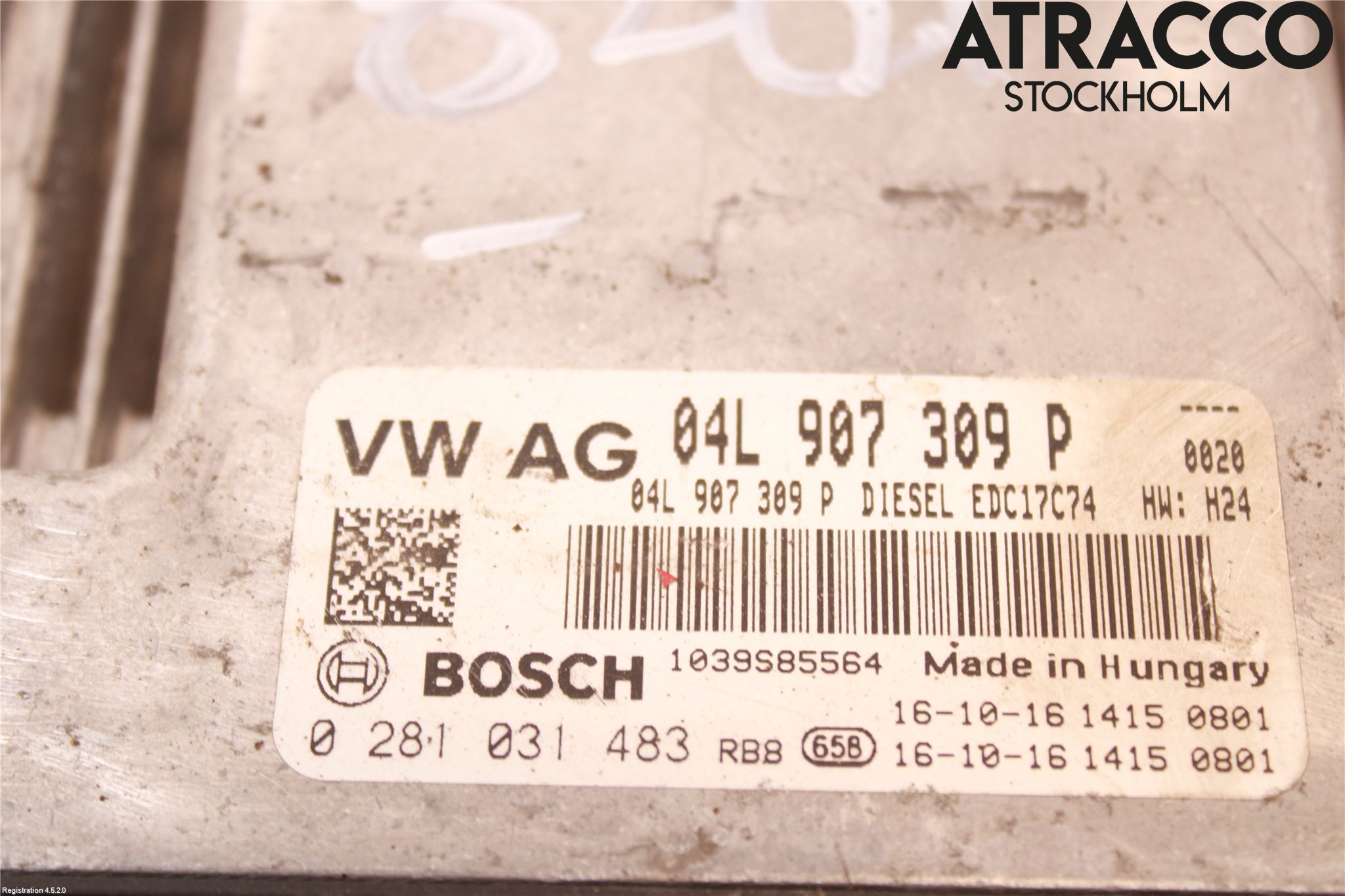 Volkswagen VW TIGUAN 16-24 Styreenhet Dieselpumpe