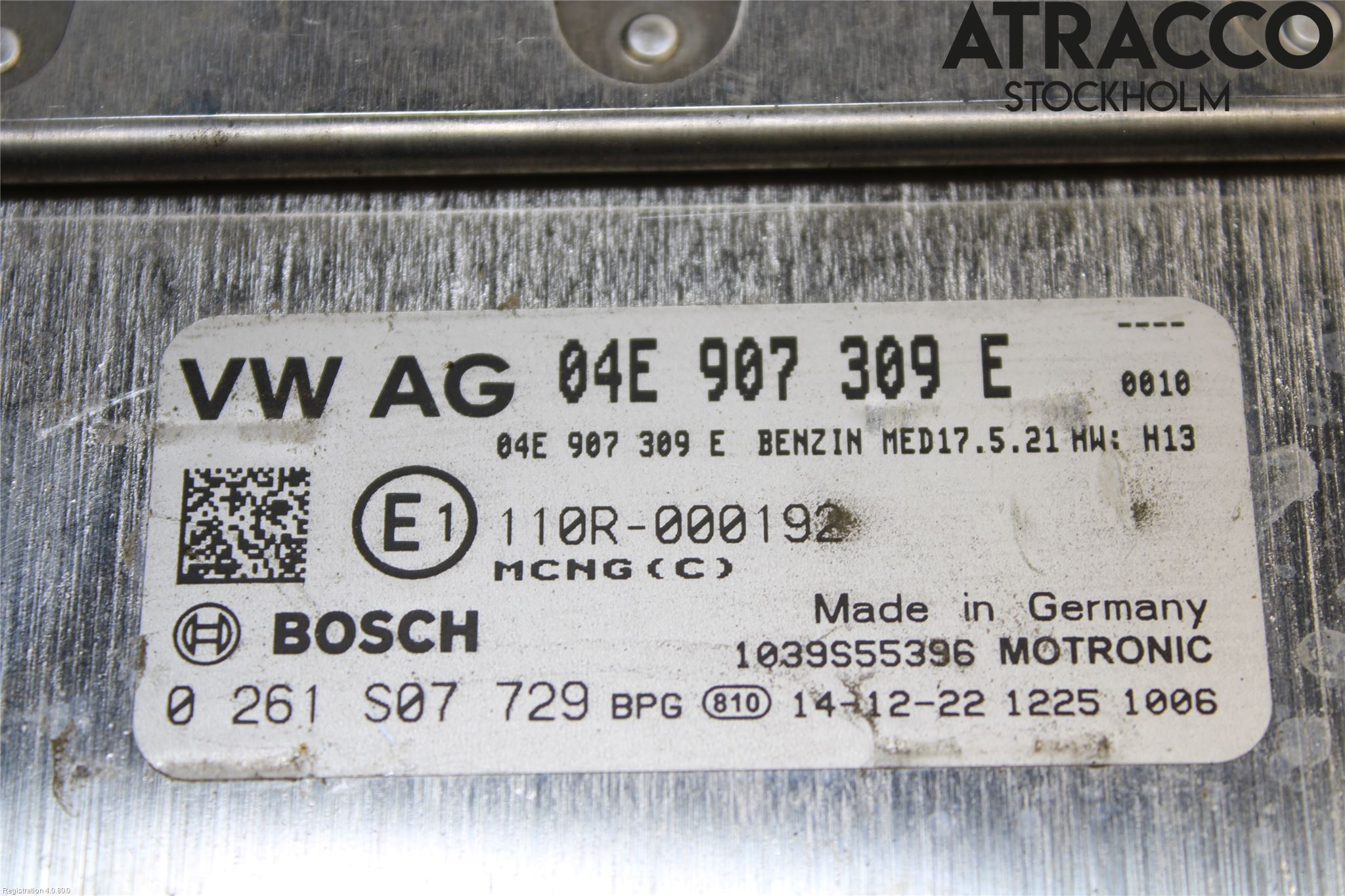 Volkswagen VW GOLF / E-GOLF VII 13-20 Styreenhet Innsprøytning
