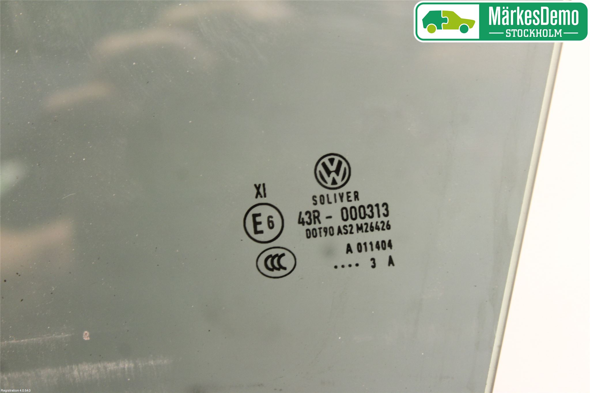 Volkswagen VW PASSAT CC 08-16 Dørrute Foran Venstre 4 Dørs
