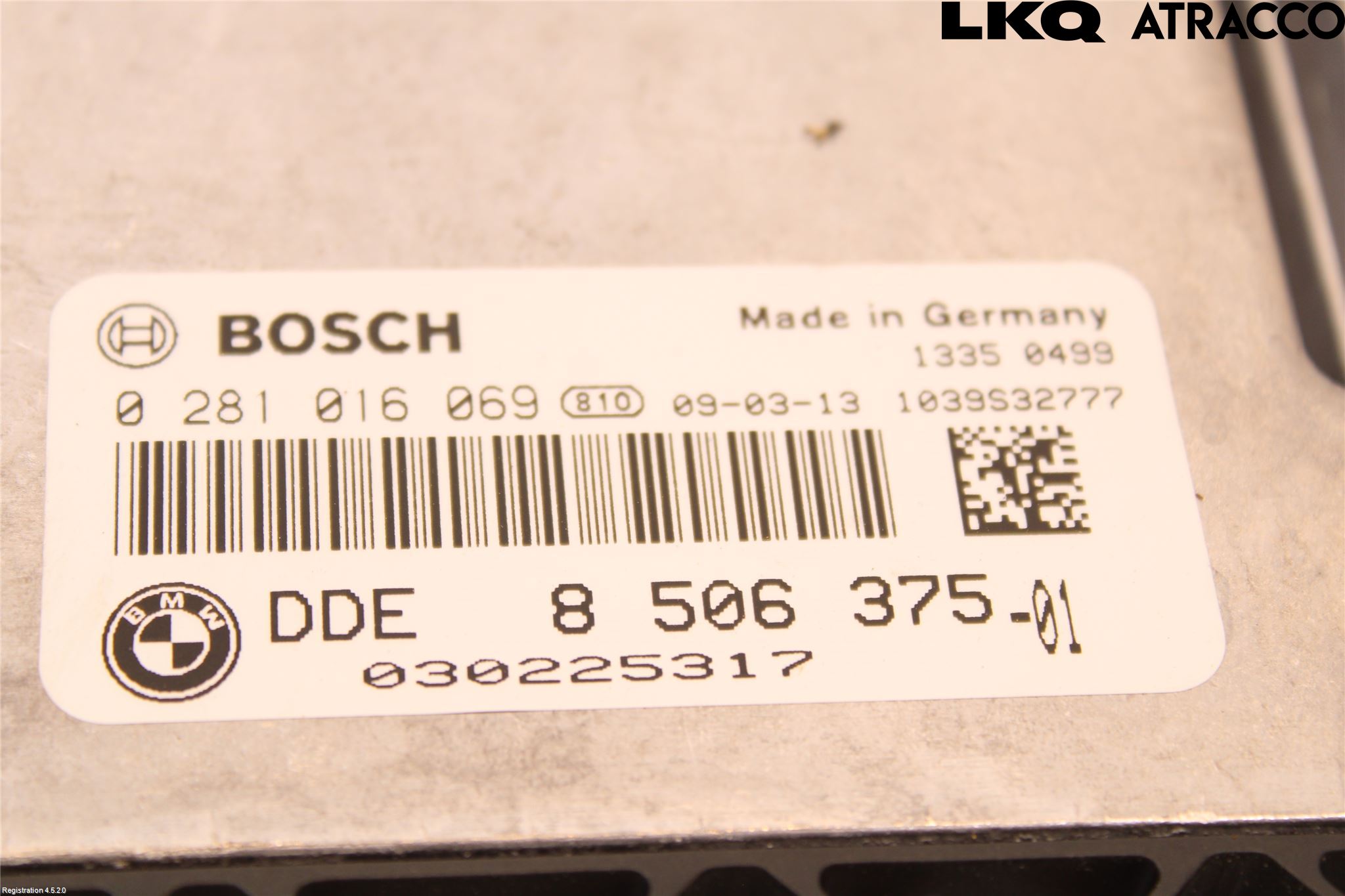 BMW 1 E87/81 5D/3D 03-11 Styreenhet Dieselpumpe