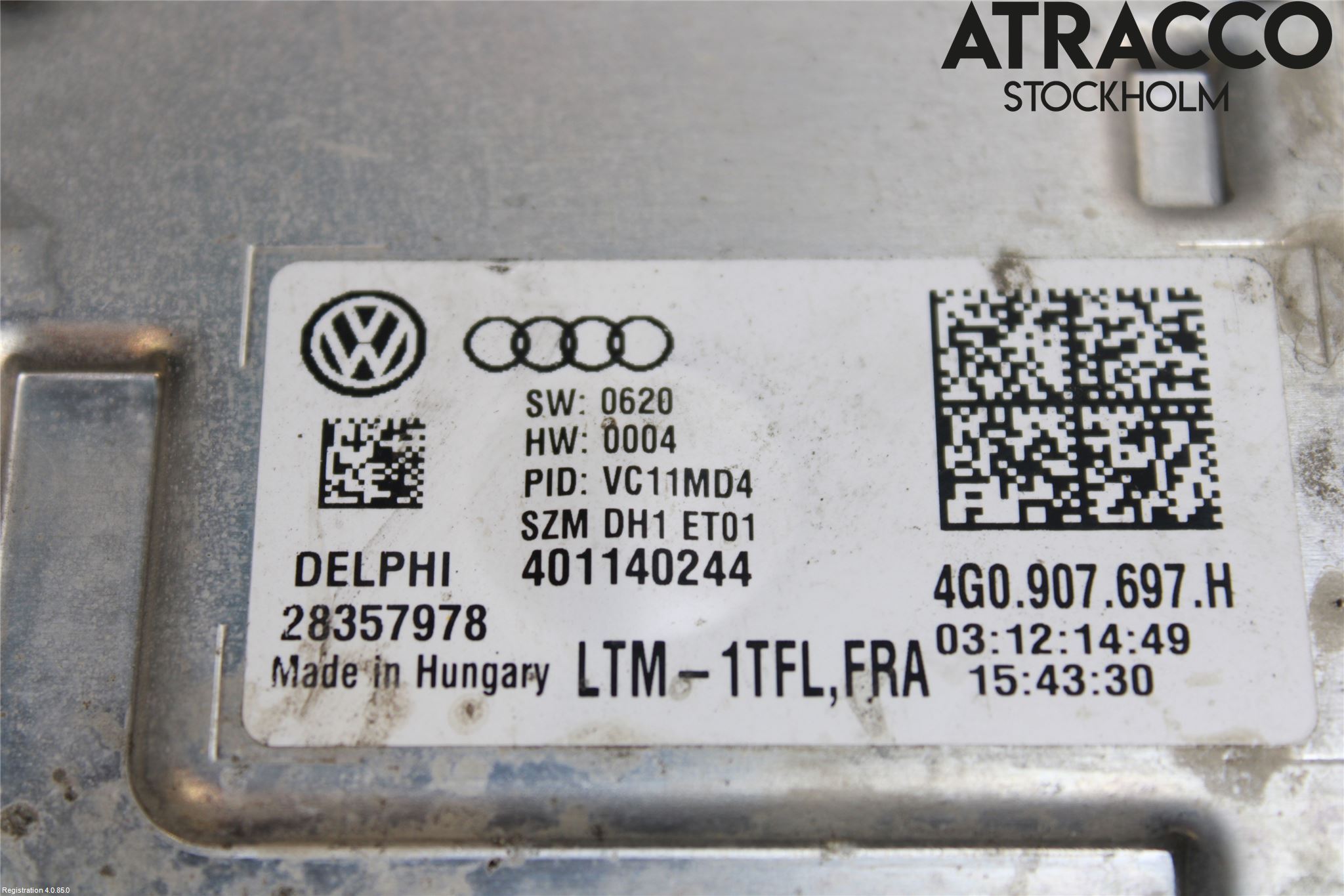 Volkswagen VW PASSAT 15-19 Styreenhet Xenon