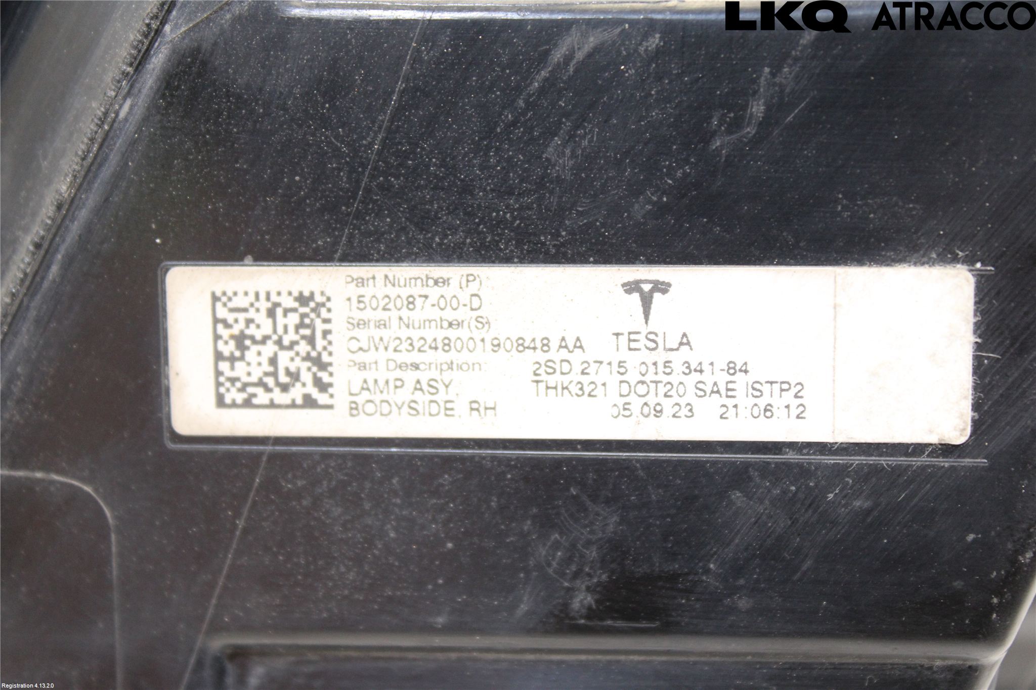 Tesla MODEL Y 21- Baklykt Høyre