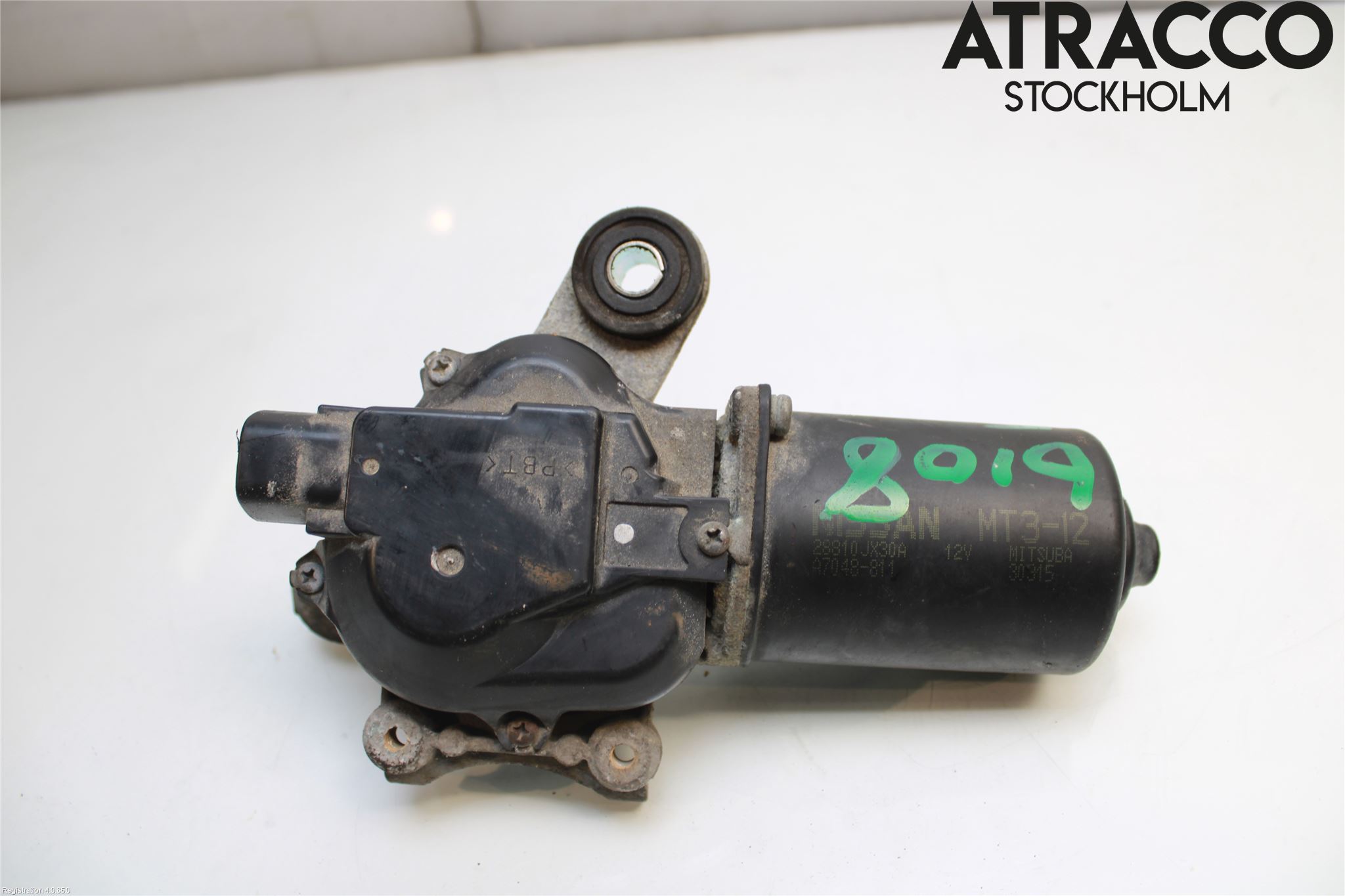 Nissan NV200/NV200 COMBI Viskermotor Frontrute
