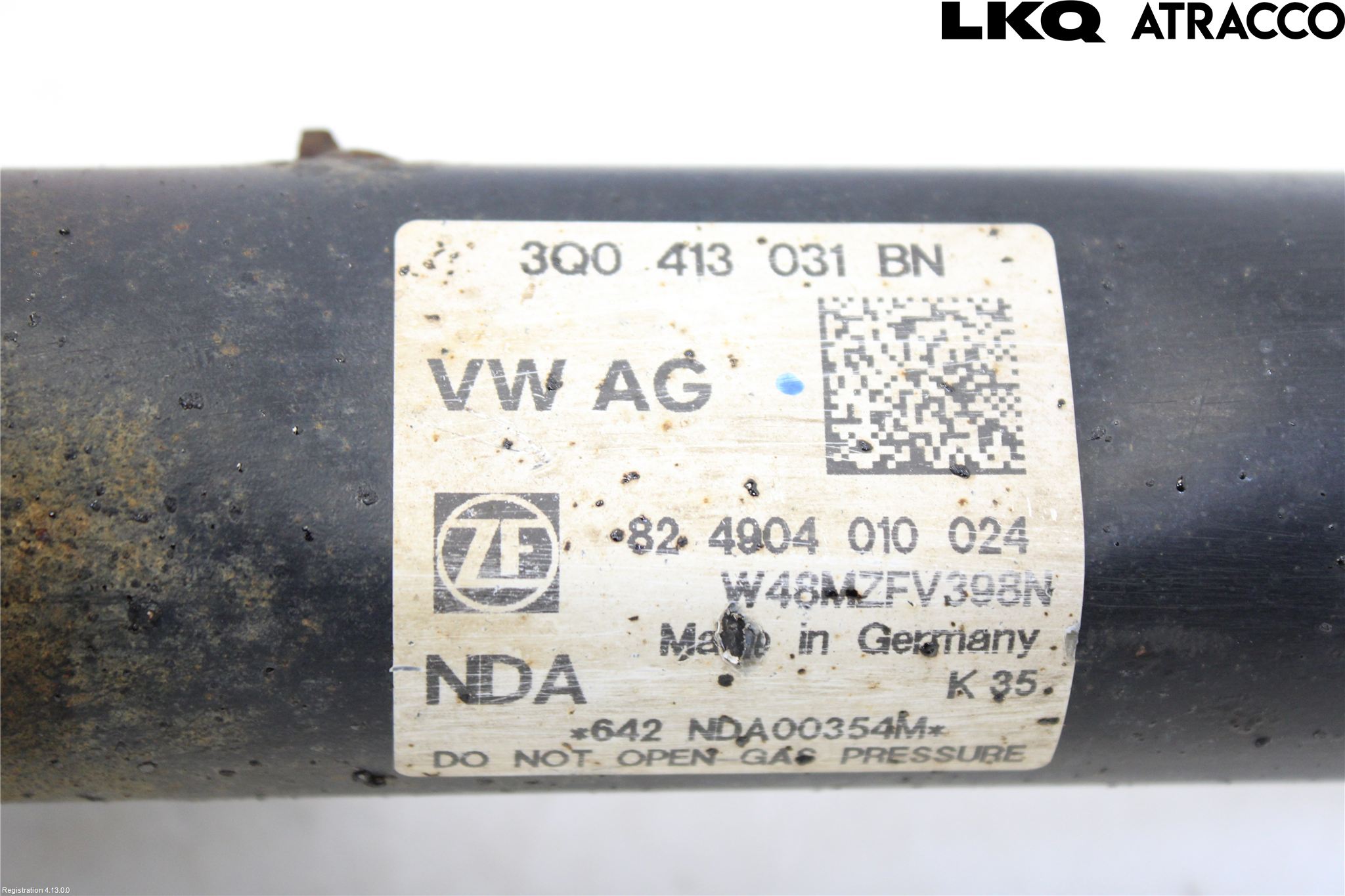 Volkswagen VW PASSAT 15-19 Fjærbein Foran Høyre