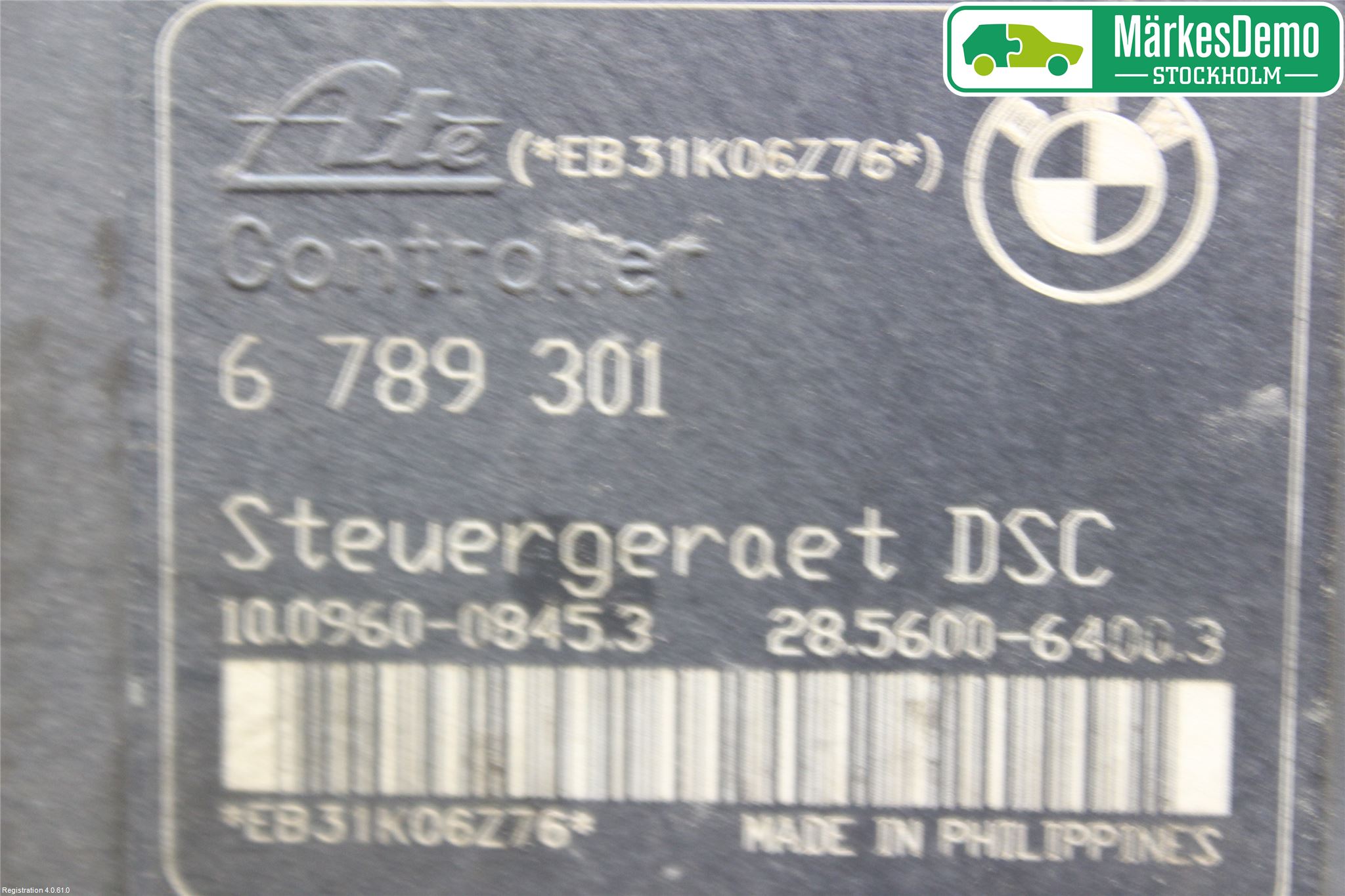 BMW 3 E90/91 SED/TOU 05-12 Abs Hydraulikkaggregat